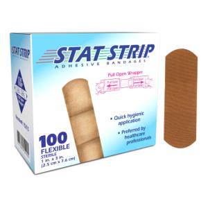  All Health Flexible Fabric Adhesive Bandages, XL 2 in x 4 in,  10 ct  Extra Large Flexible Protection for First Aid and Wound Care :  Health & Household
