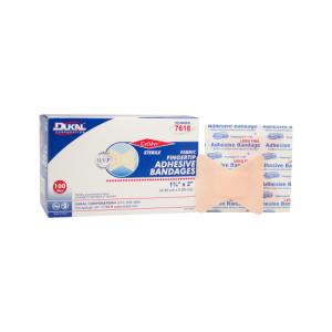 Dukal Lightweight Flexible Fabric Adhesive Bandages:First Aid and  Medical:Patient