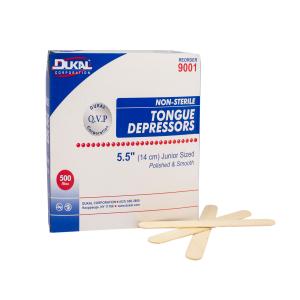 Dukal™ 900422 Spa Tongue Depressor 3/4x 6 Non Sterile 5000/cs