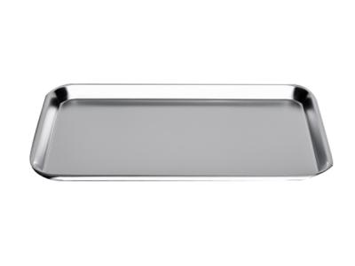 Stainless Steel Instrument Tray Flat fits Mayo Stand 16-3/4 x 21 x 1/2,  Large