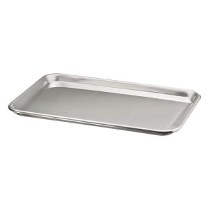 Stainless Steel Instrument Tray Flat fits Mayo Stand 16-3/4 x 21 x 1/2,  Large