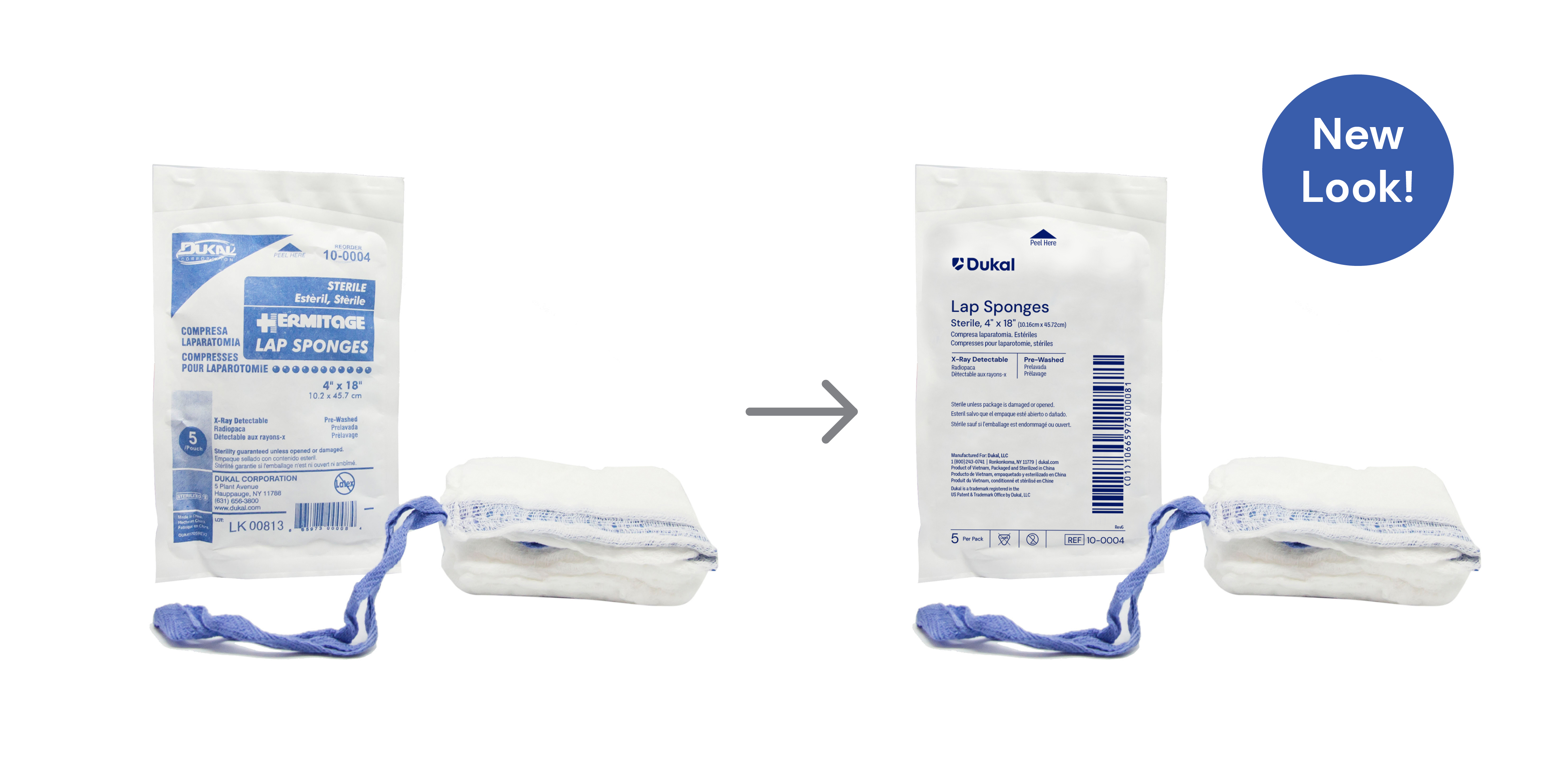 Sterile X-Ray Detectable Laparotomy Sponges, 4