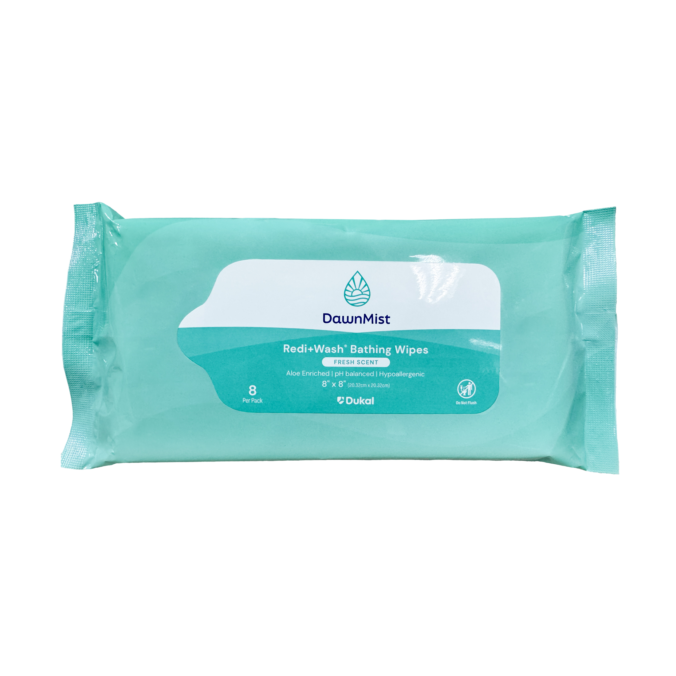 Redi-Wash Total Body Cleansing System Washcloth, 8