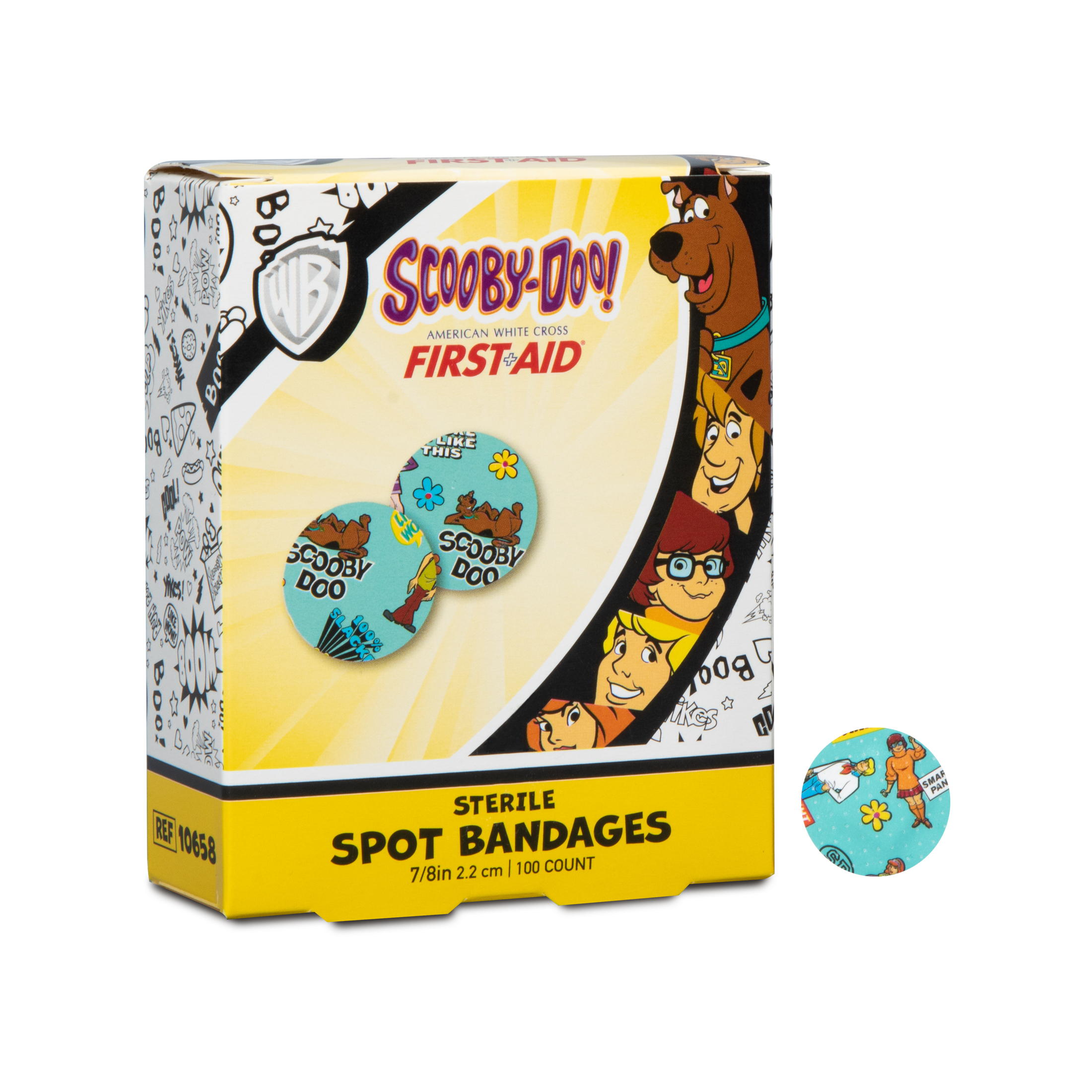 Sterile Scooby Doo™ Spot Adhesive Bandages, 7/8