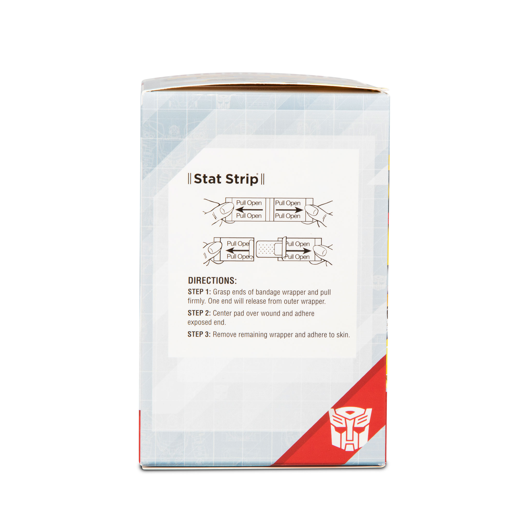 Sterile Transformers™ Adhesive Bandages with Stat Strip®, 3/4