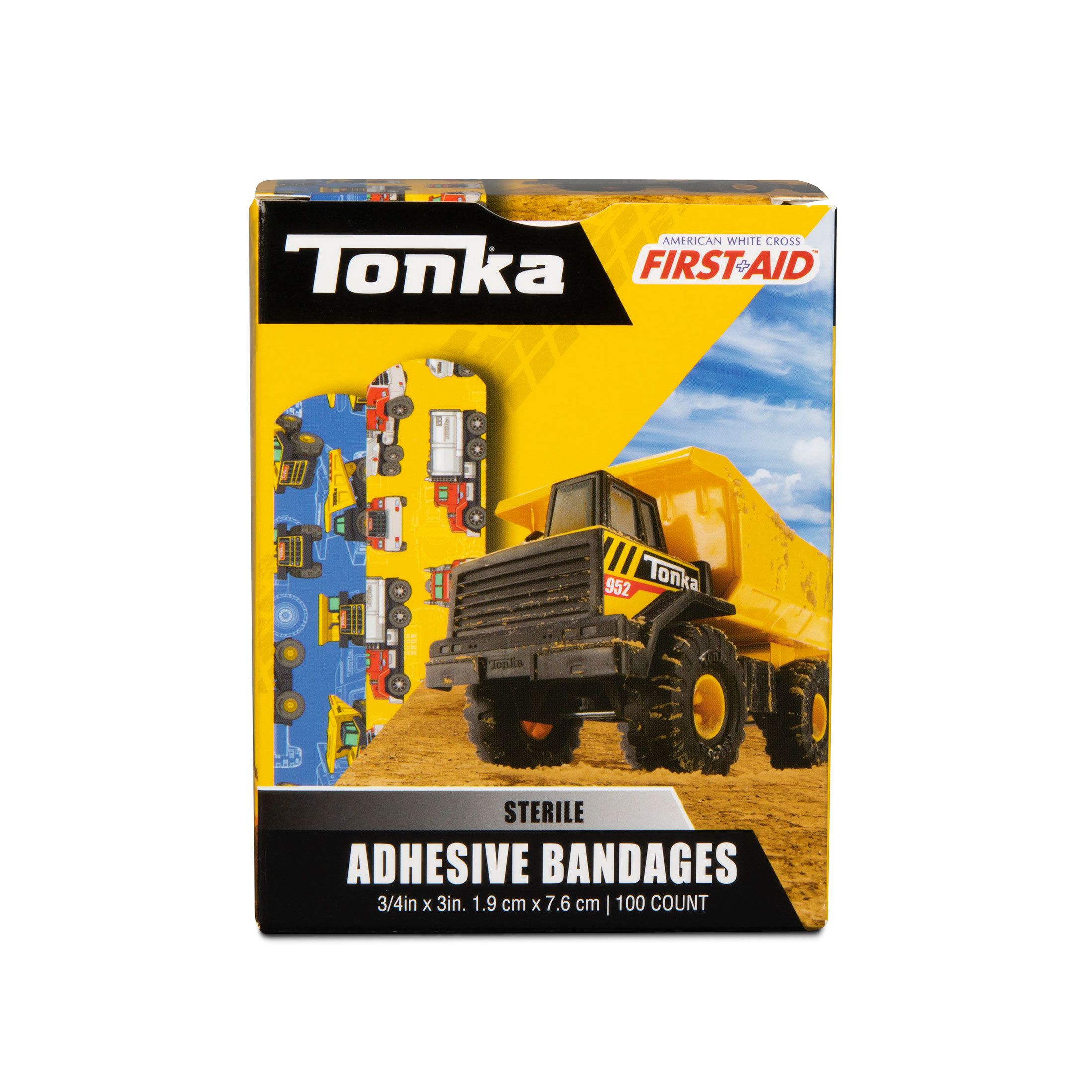 Sterile Tonka™ Adhesive Bandages with Stat Strip®, 3/4