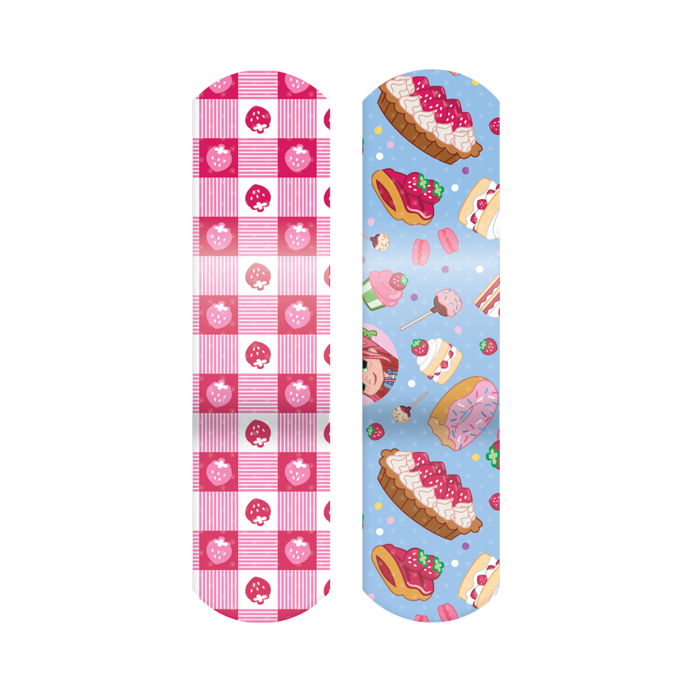 Sterile Strawberry Shortcake™ Adhesive Bandages with Stat Strip®, 3/4