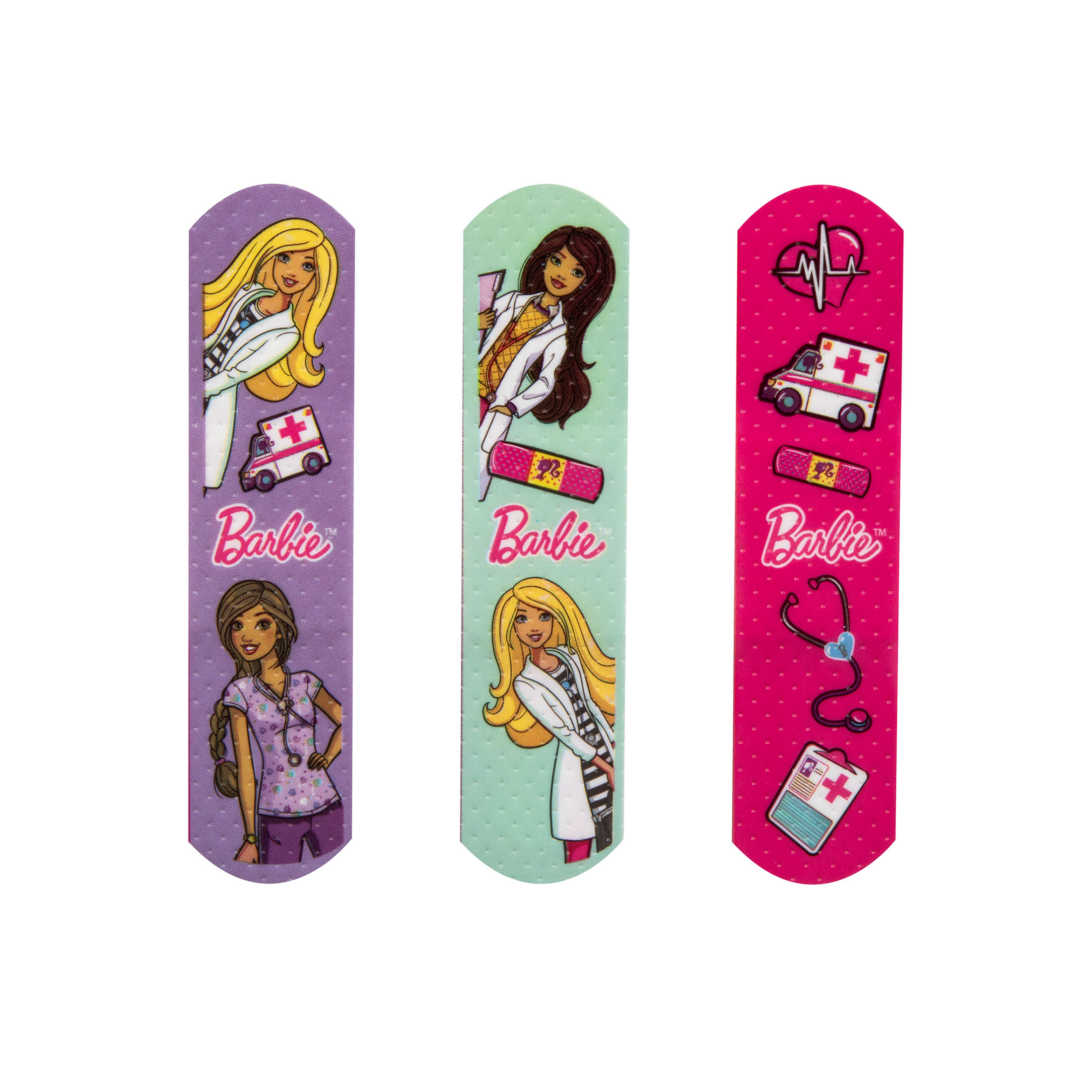 Sterile Barbie™ Adhesive Bandages with Stat Strip®, 3/4