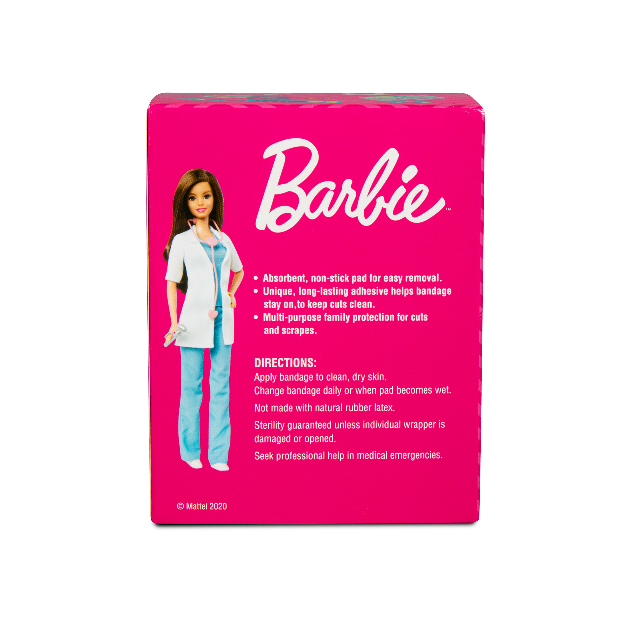 Sterile Barbie™ Adhesive Bandages with Stat Strip®, 3/4