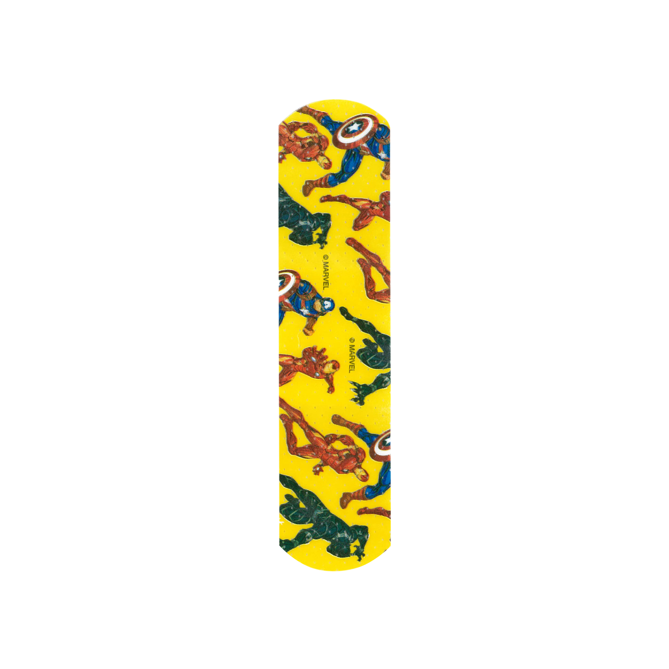 Sterile Avengers™ Captain America, Iron Man, Black Panther Adhesive Bandages with Stat Strip®, 3/4