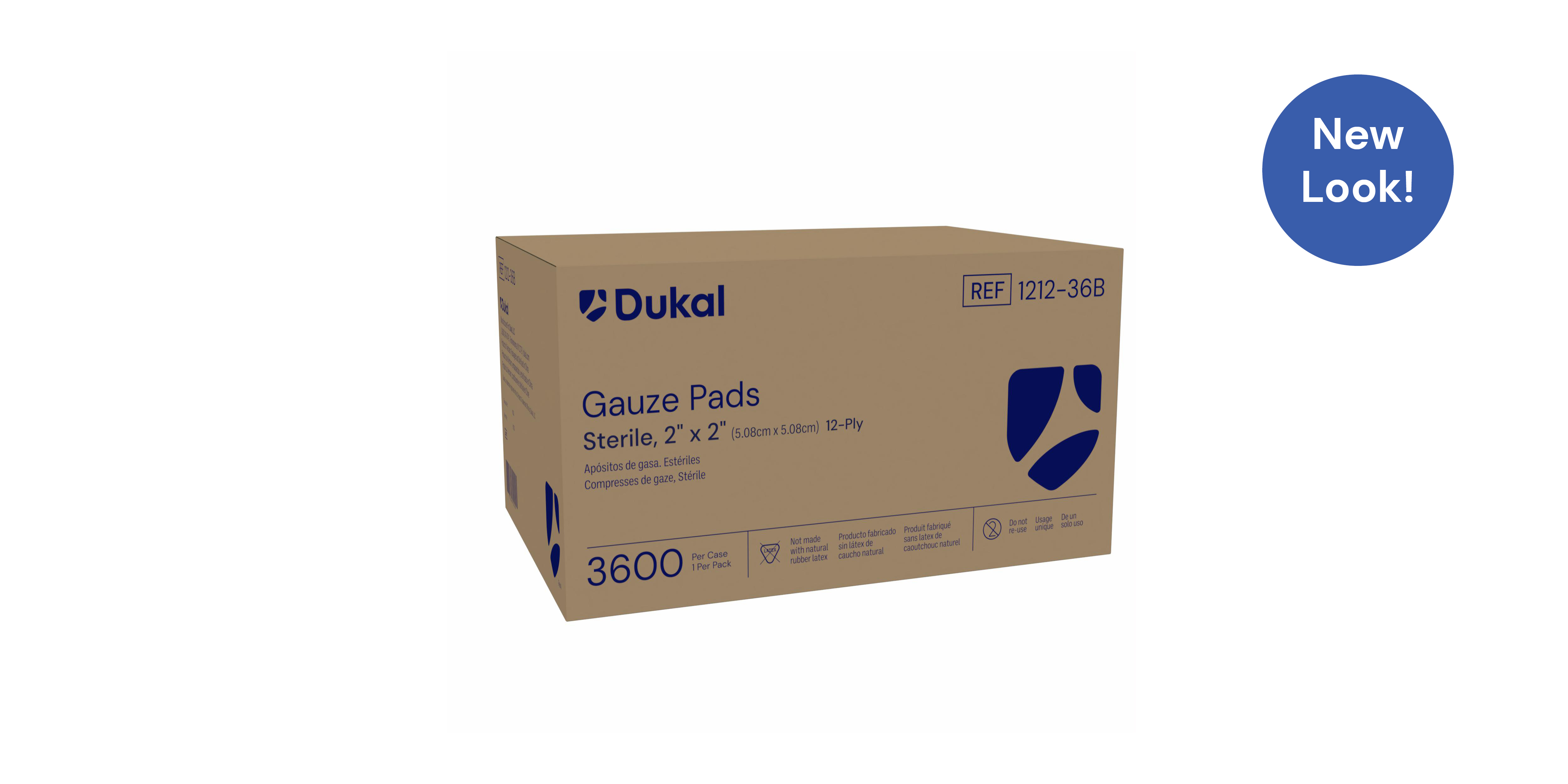 Sterile Gauze Pads, 12-Ply, 2