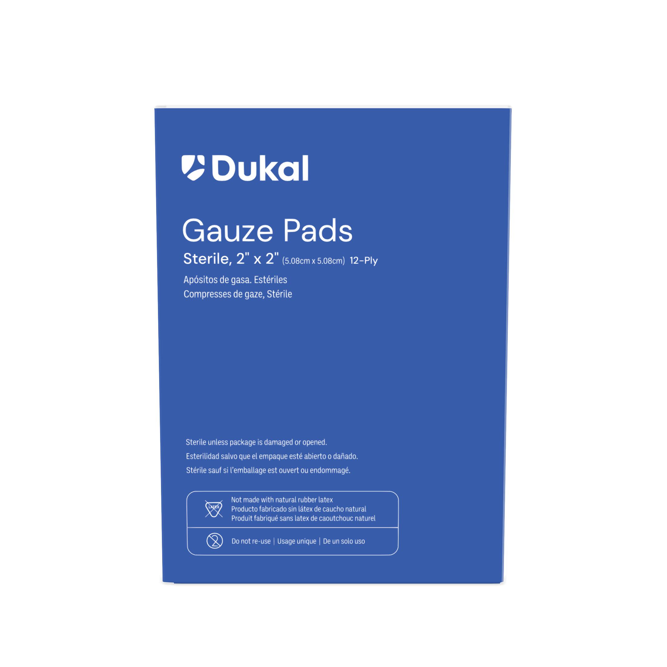 Sterile Gauze Pads, 12-Ply, 2