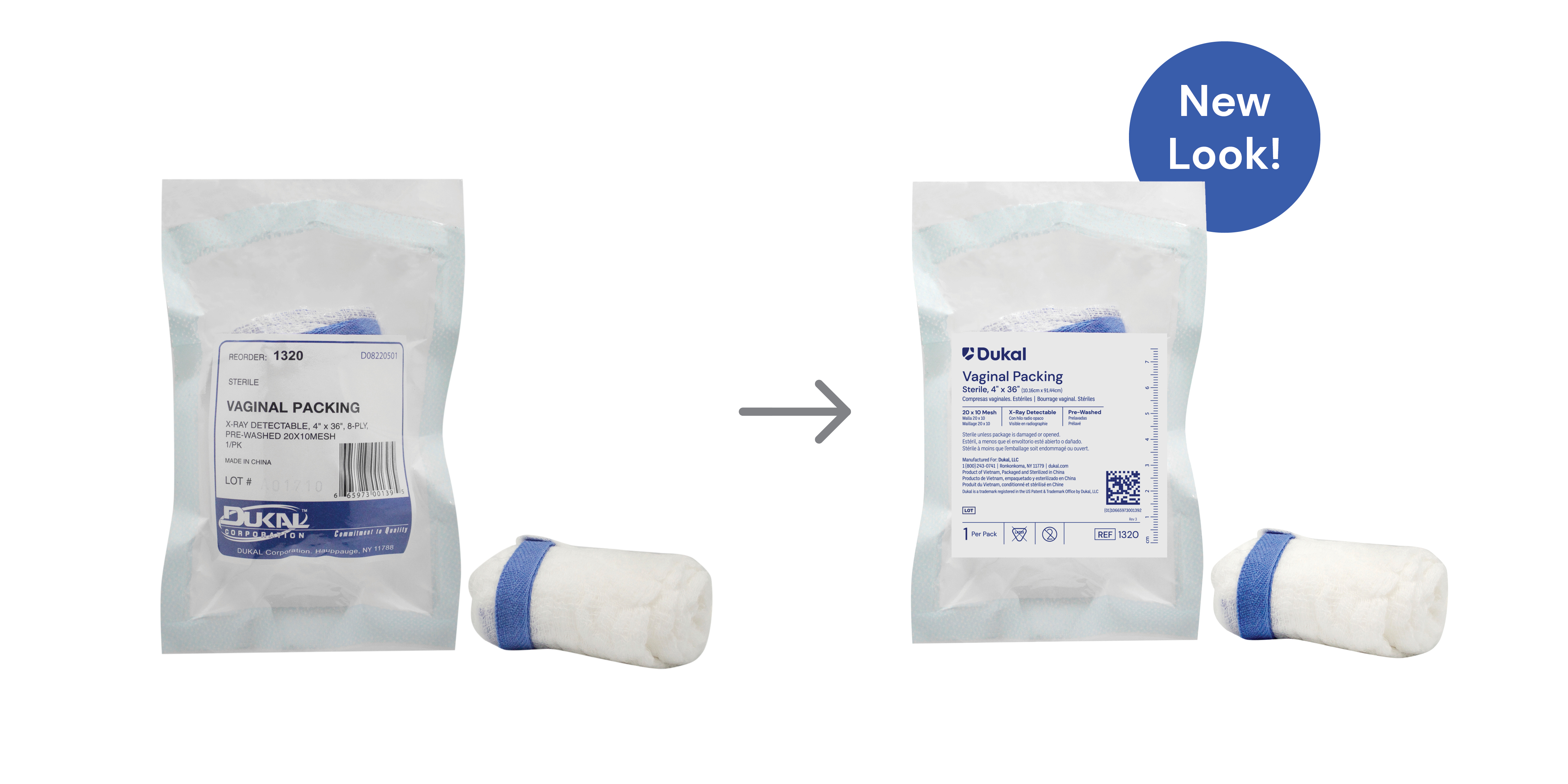 Sterile X-Ray Detectable Vaginal Packing, 4