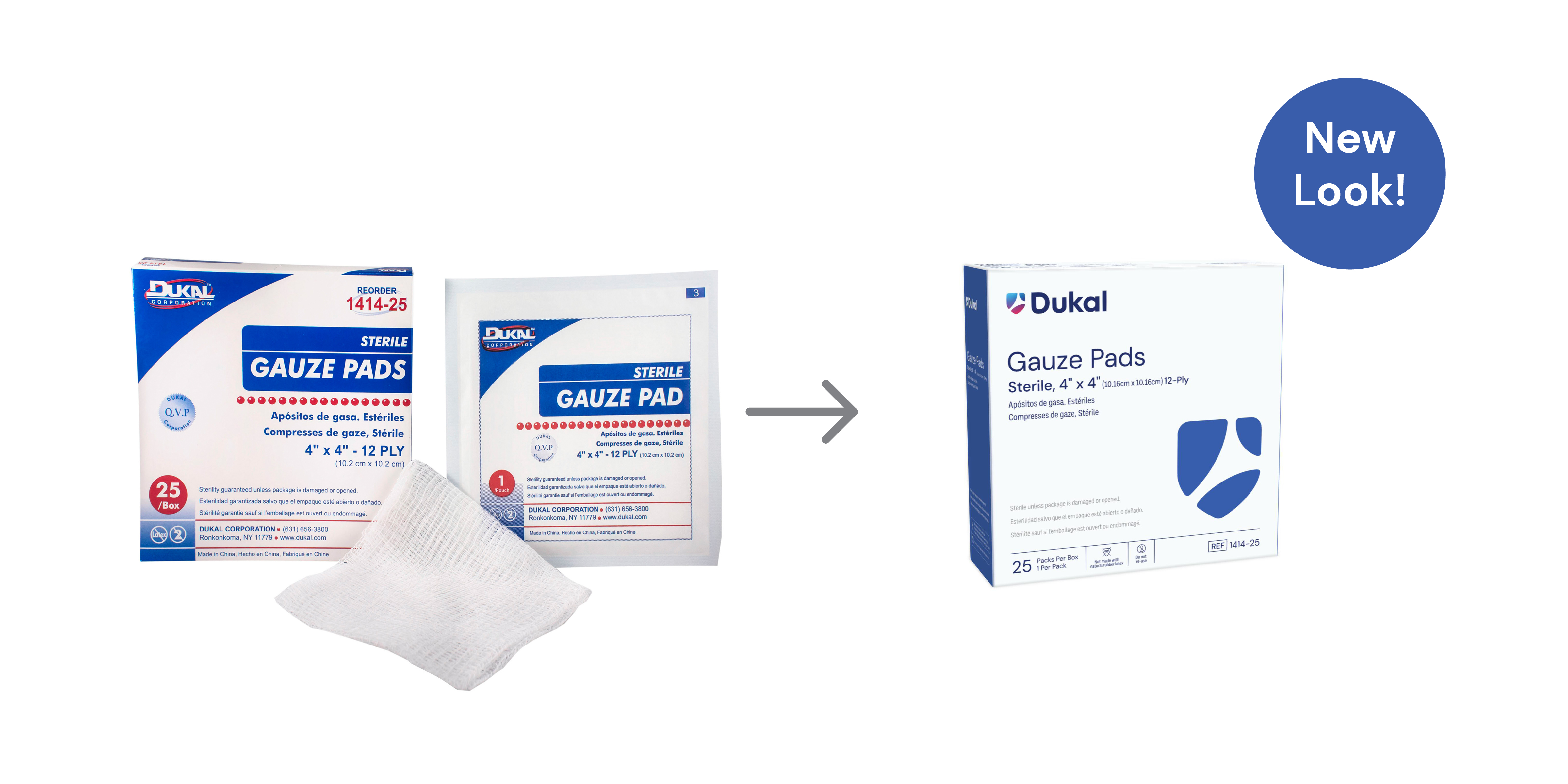 Sterile Gauze Pads, 12-Ply, 4