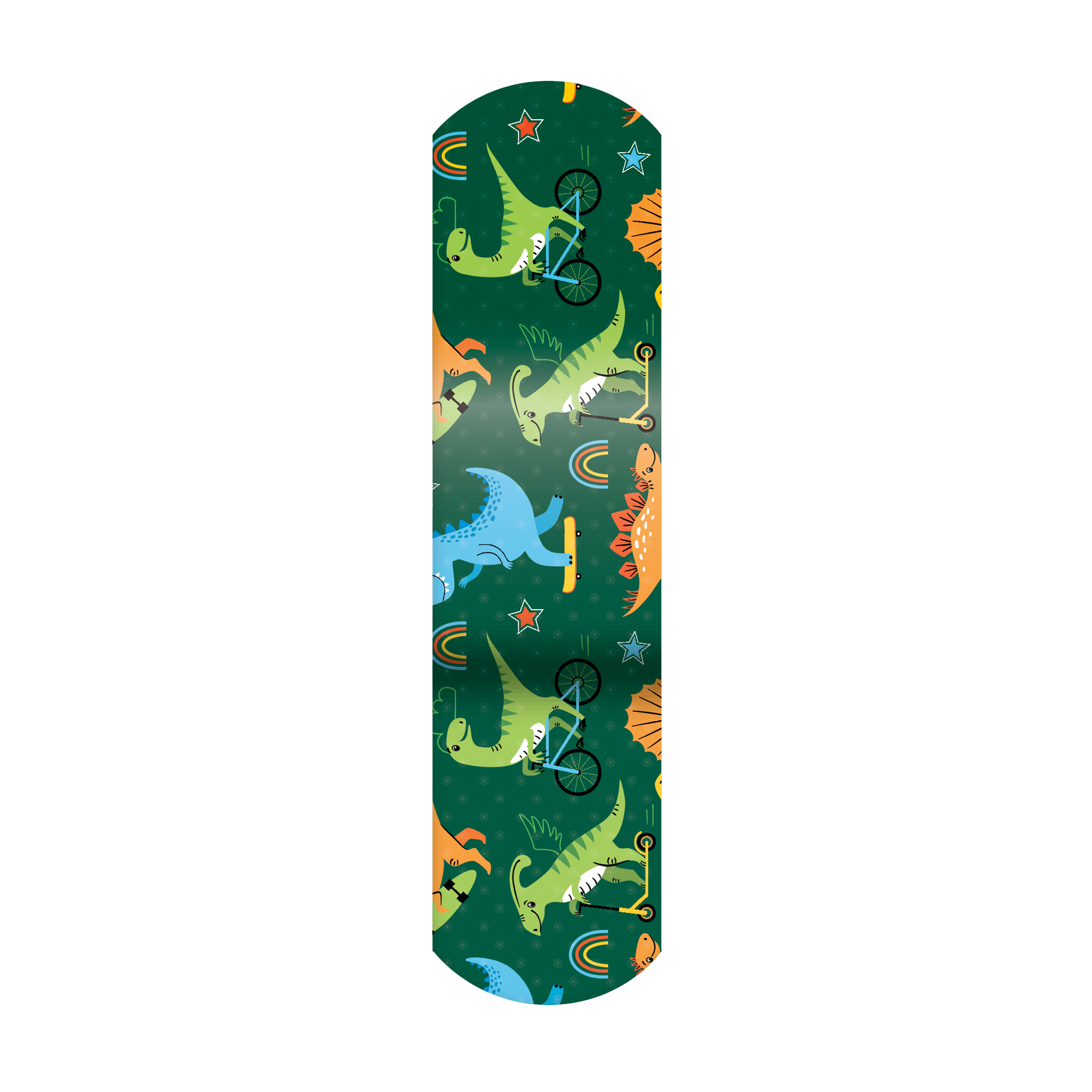 Sterile Design Series Herbie® the Dino Adhesive Bandages with Stat Strip®, 3/4