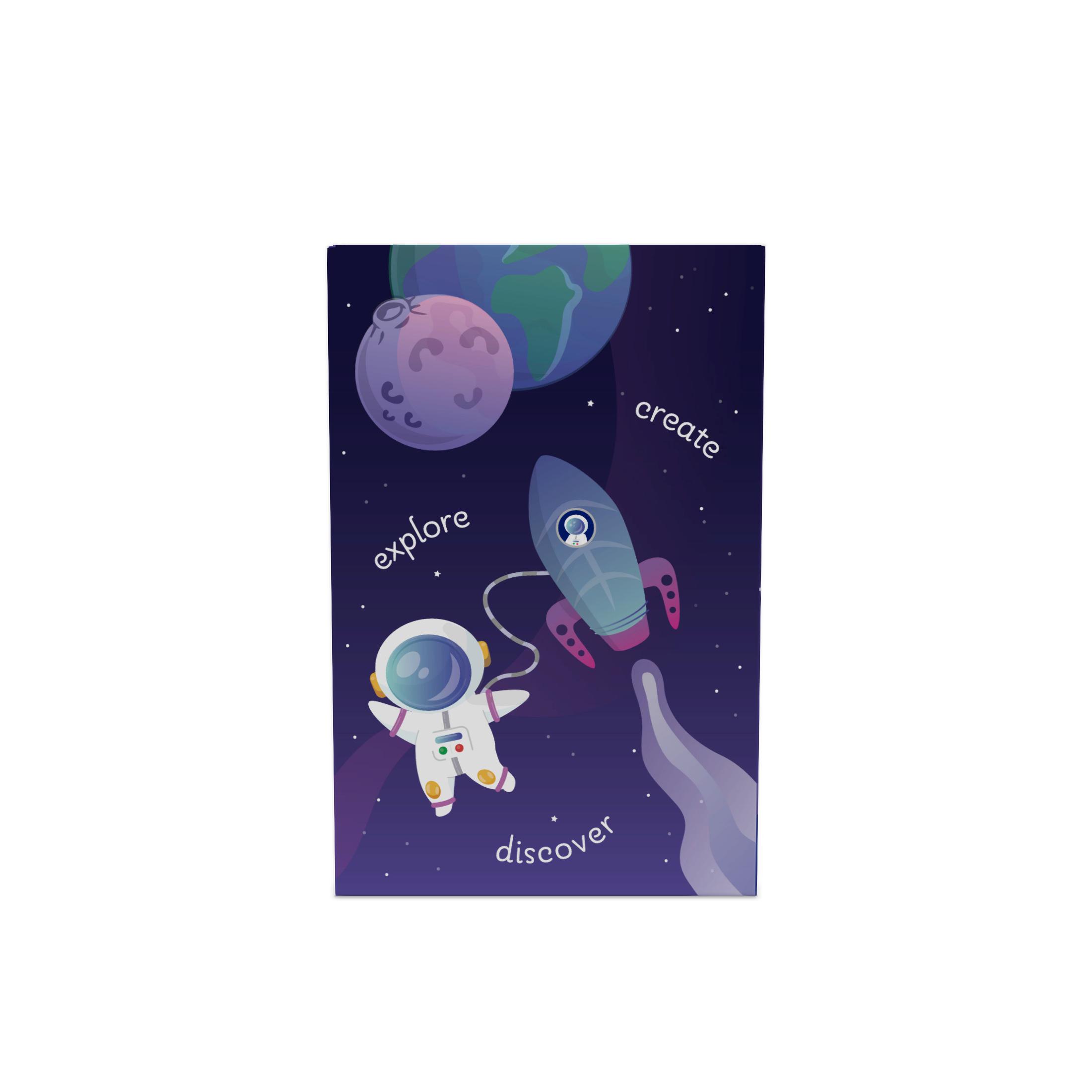 Sterile Design Series Planet and Stars Adhesive Bandages with Stat Strip®, 3/4