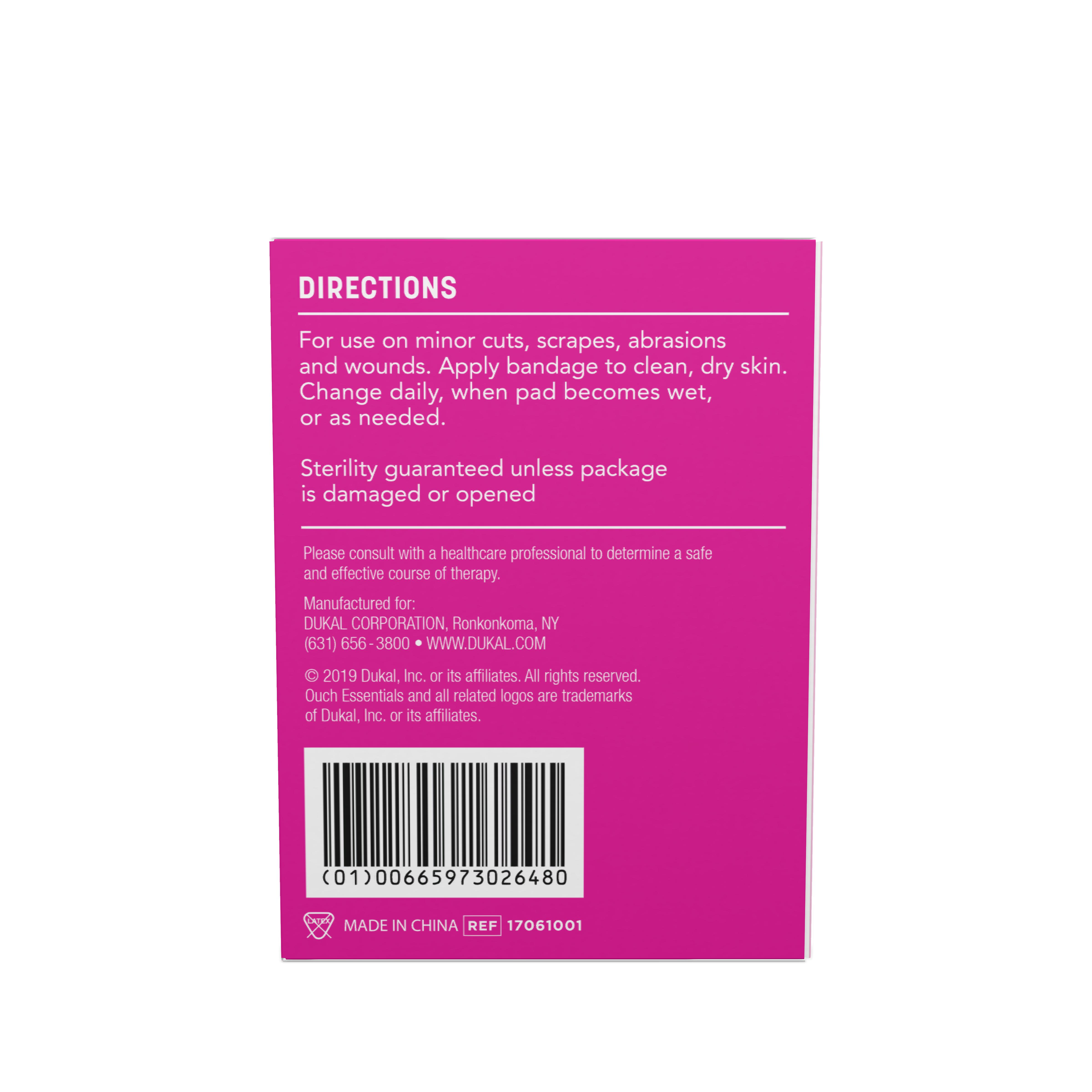 Sterile Ouch Essentials Kiddo Care Adhesive Bandages Kit, Assorted