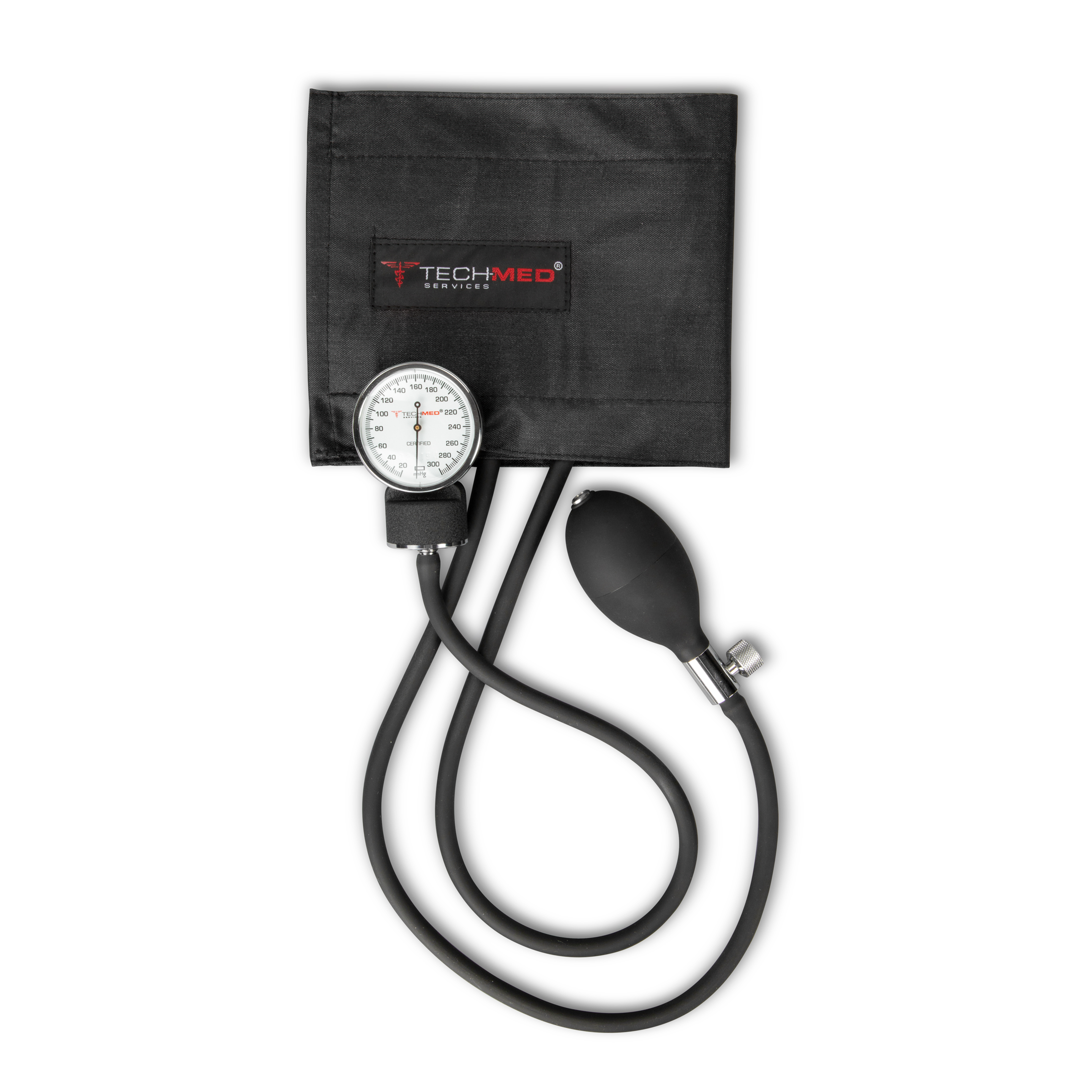 Deluxe Adult Sphygmomanometer, Black