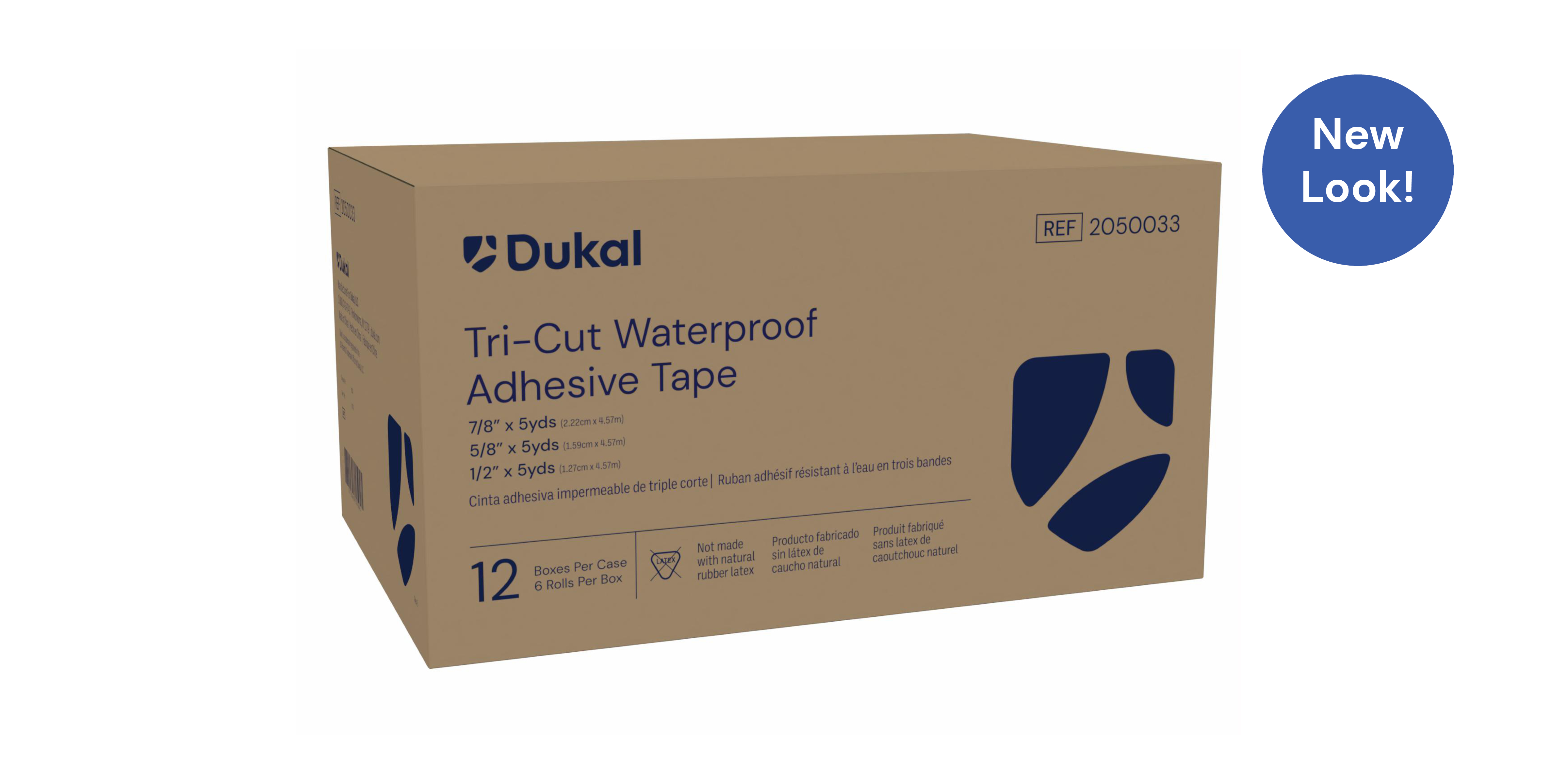 Waterproof Tape Tri-Cut with 1/2