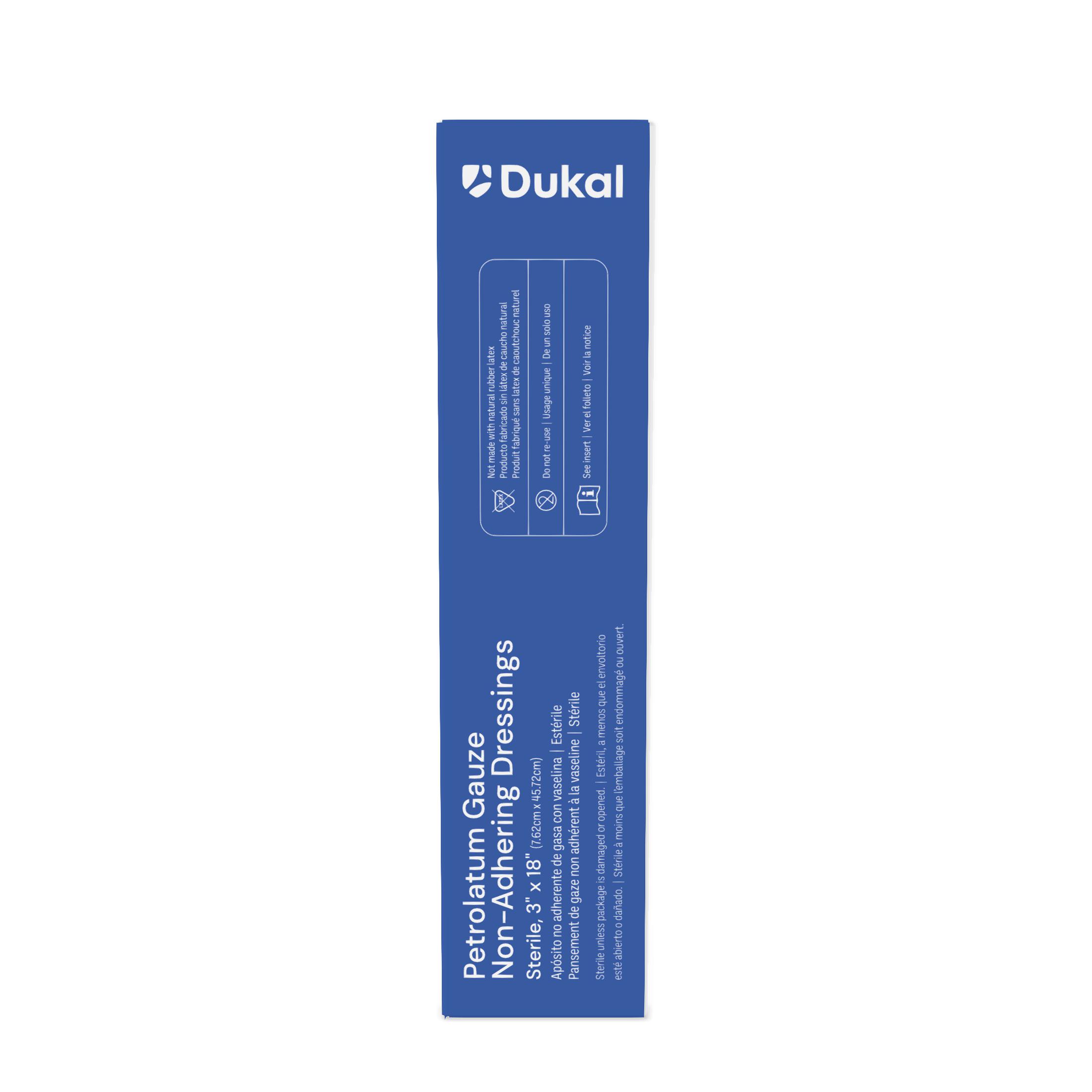 Sterile Petrolatum Gauze Non-Adhering Dressings, 3