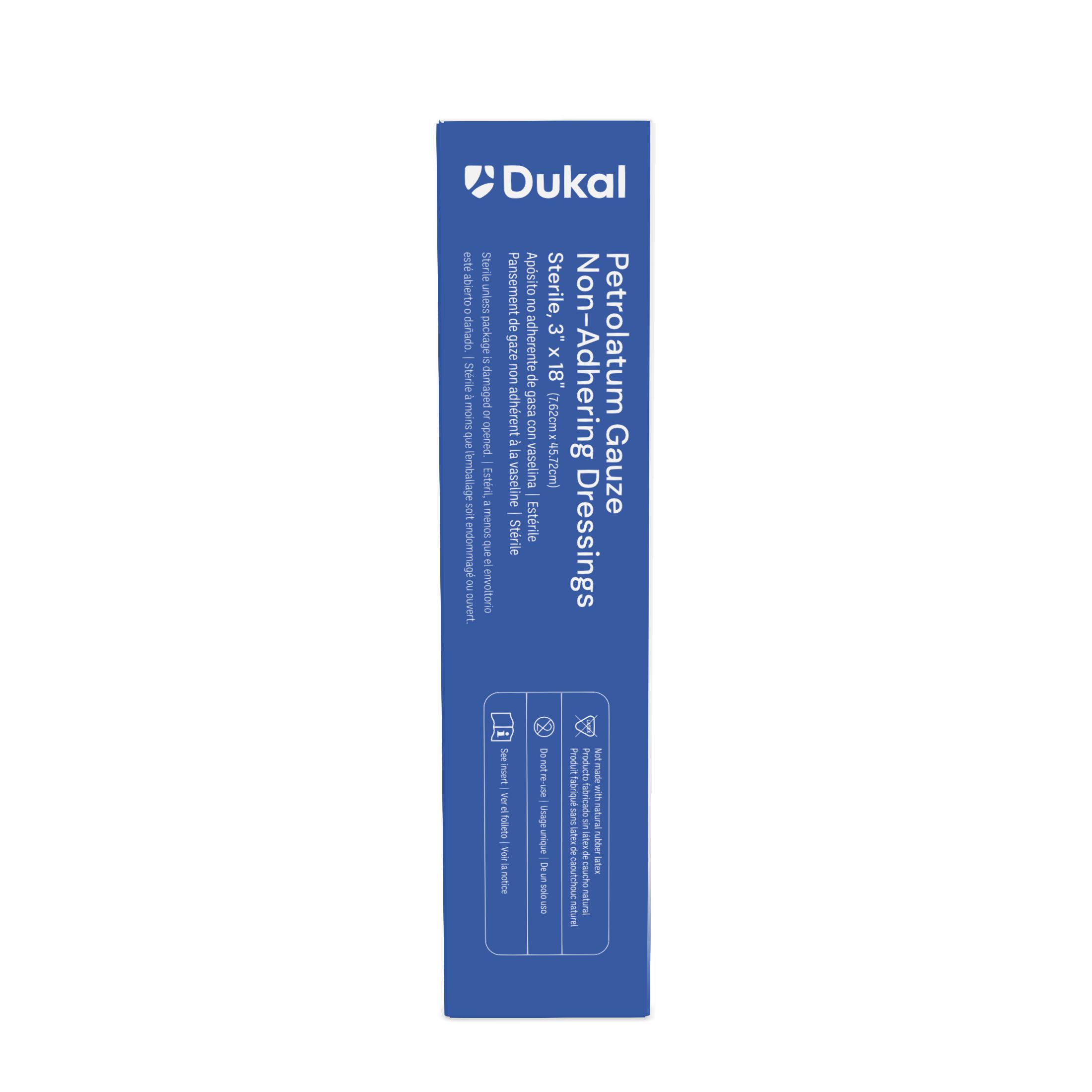 Sterile Petrolatum Gauze Non-Adhering Dressings, 3