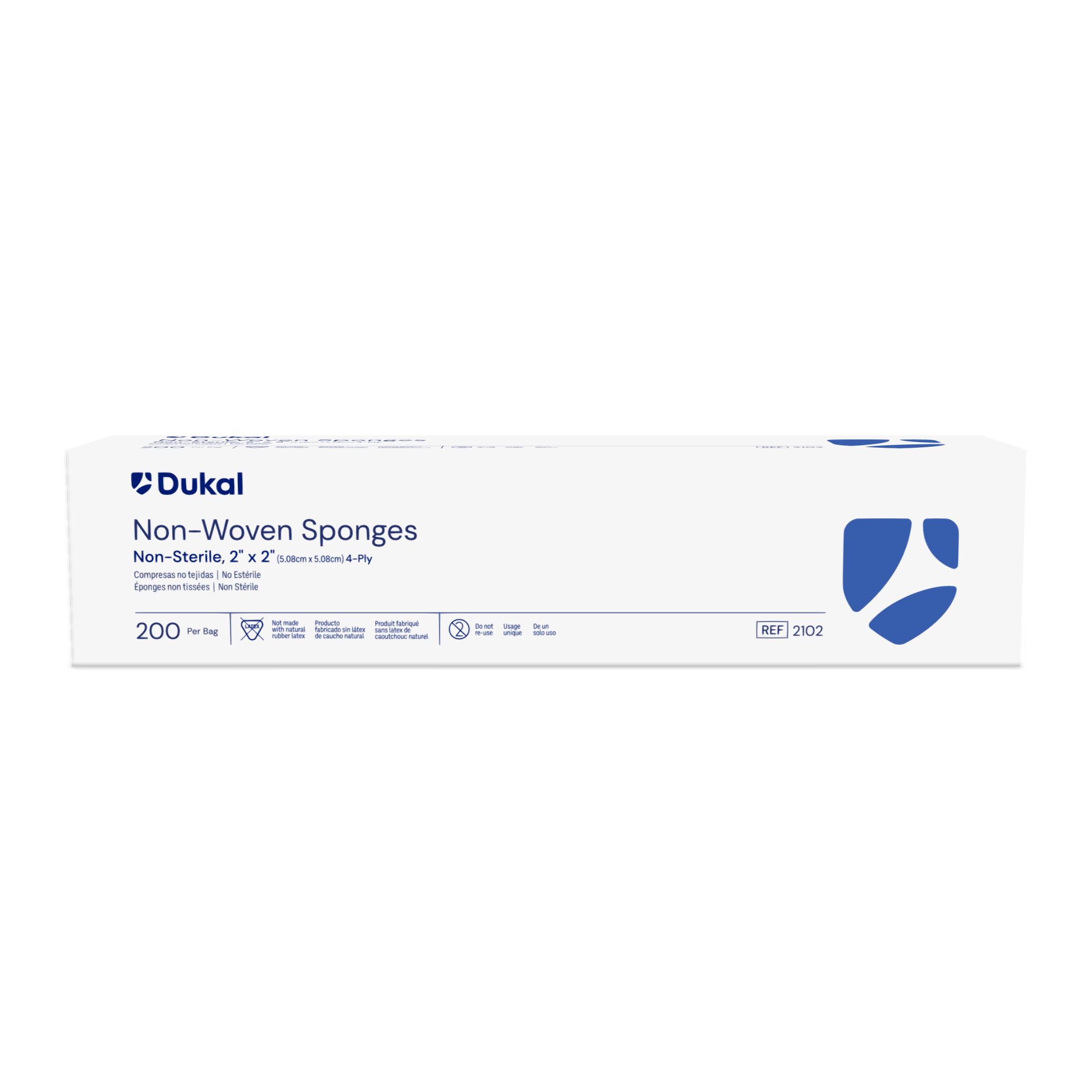 Non-Woven Sponges, 4-Ply, 2