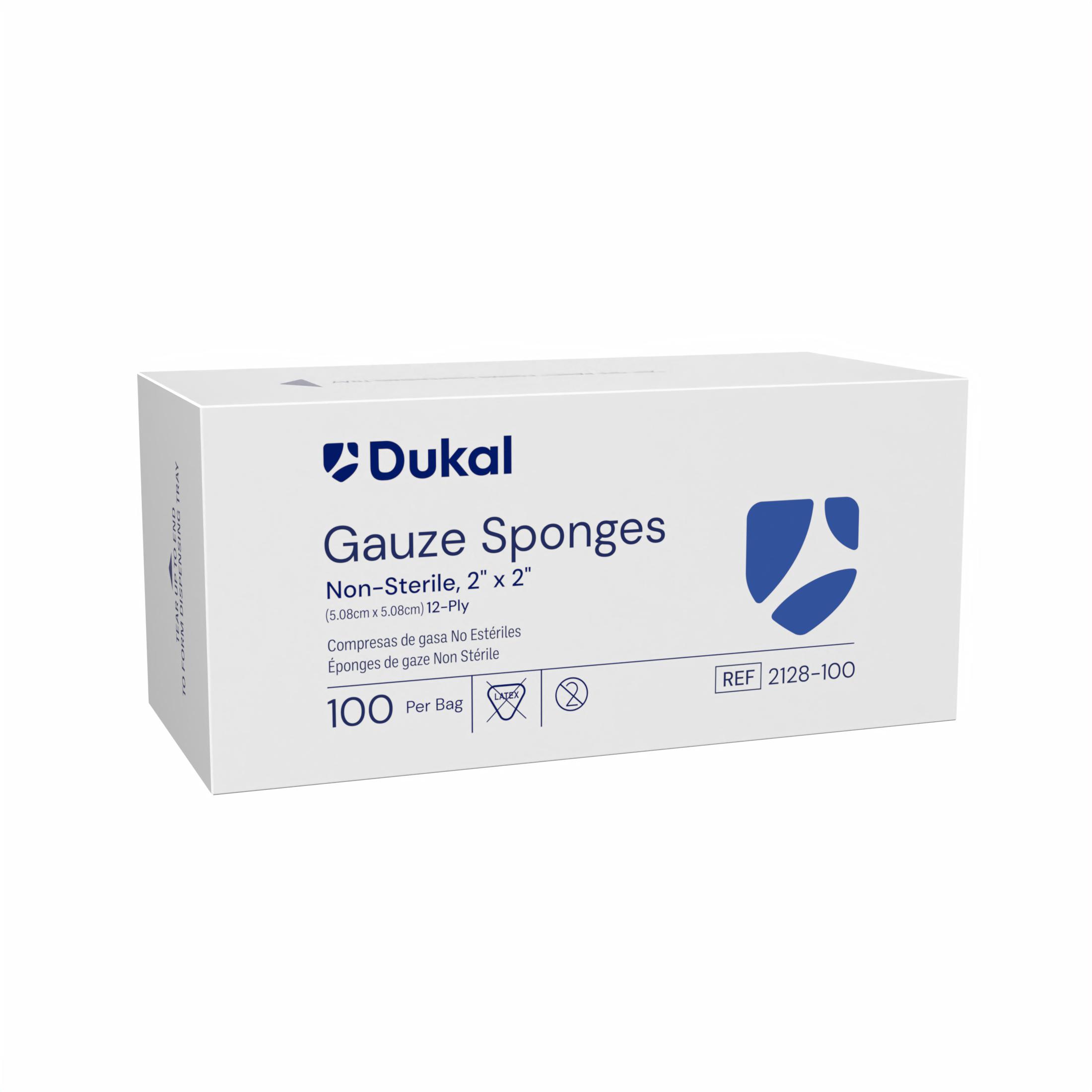 Gauze Sponges, 12-Ply, 2
