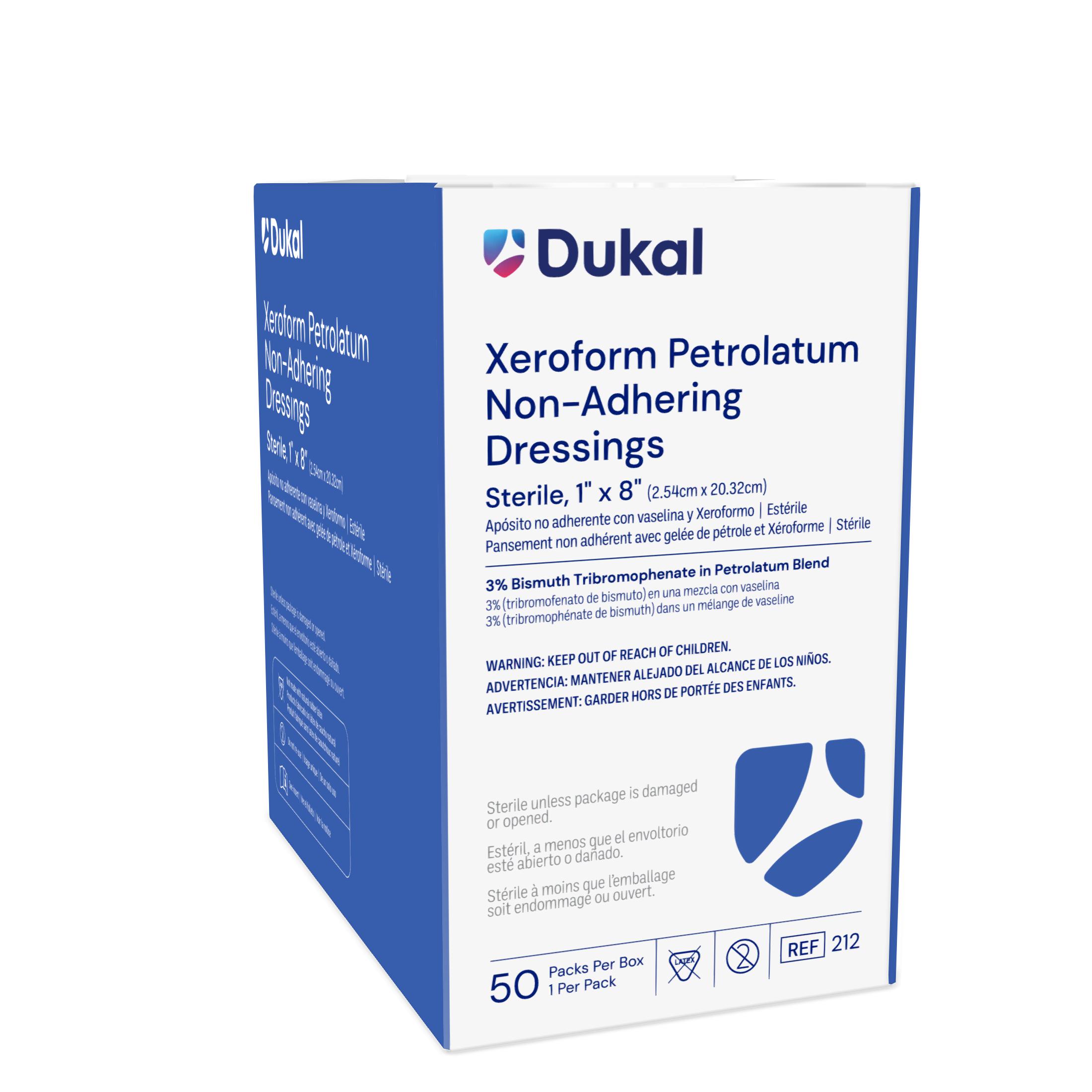 Sterile Xeroform Petrolatum Non-Adhering Dressings, 1