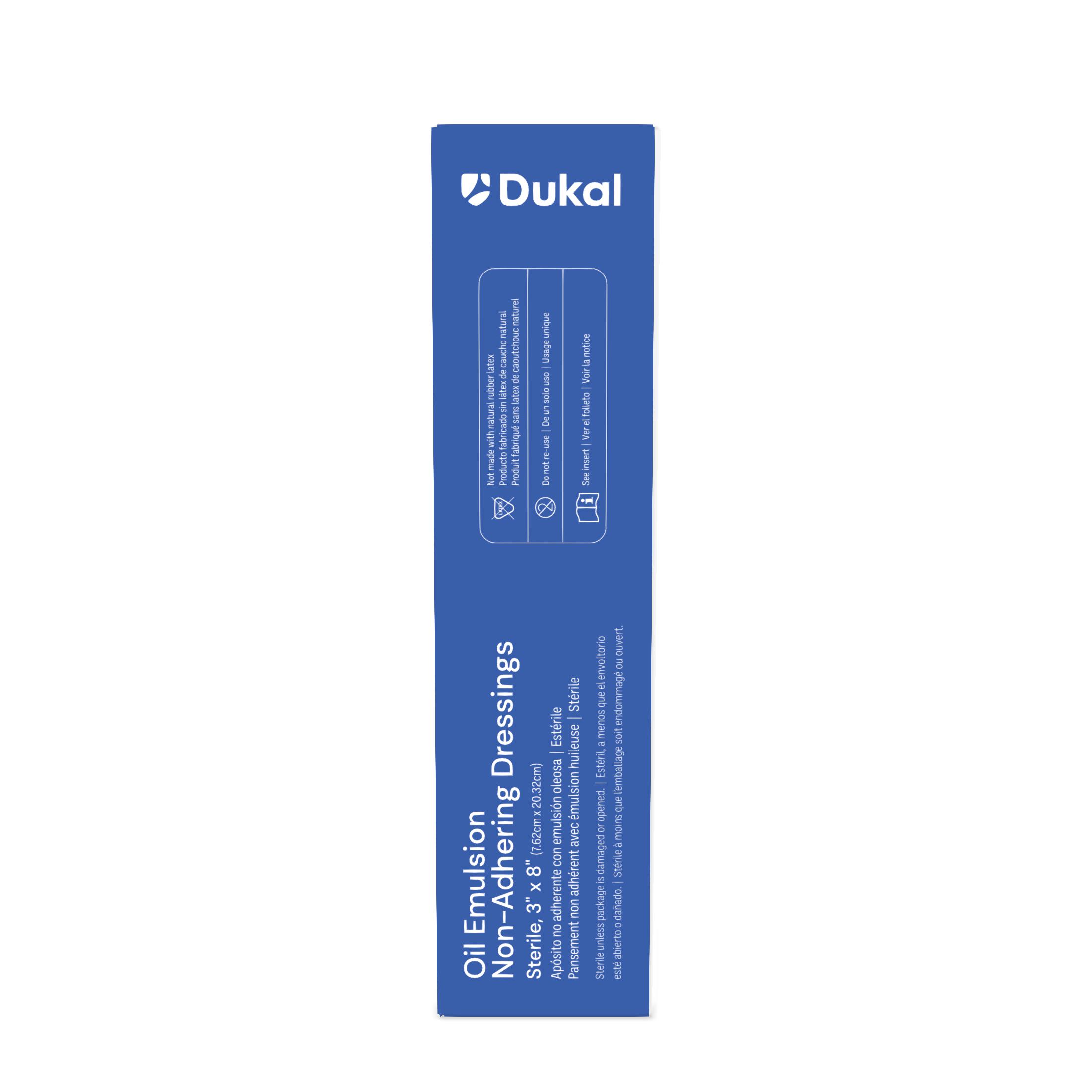 Sterile Oil Emulsion Non-Adhering Dressings, 3
