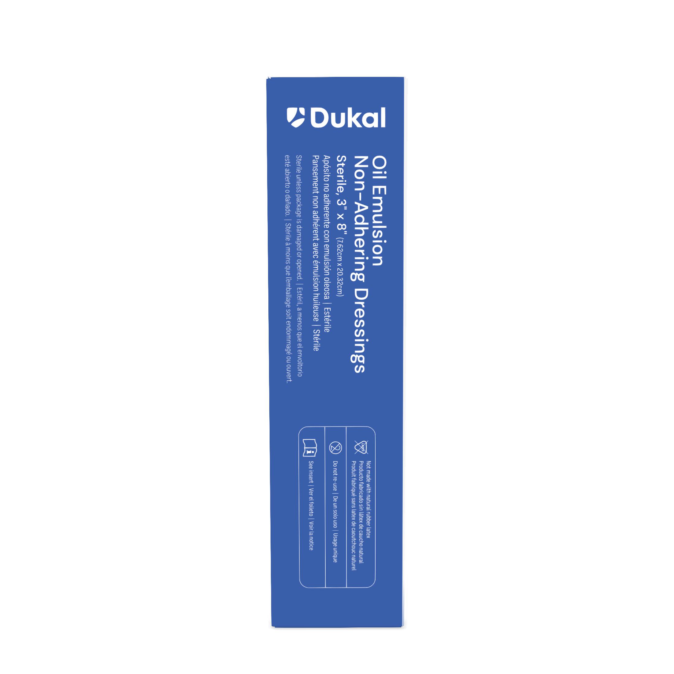 Sterile Oil Emulsion Non-Adhering Dressings, 3