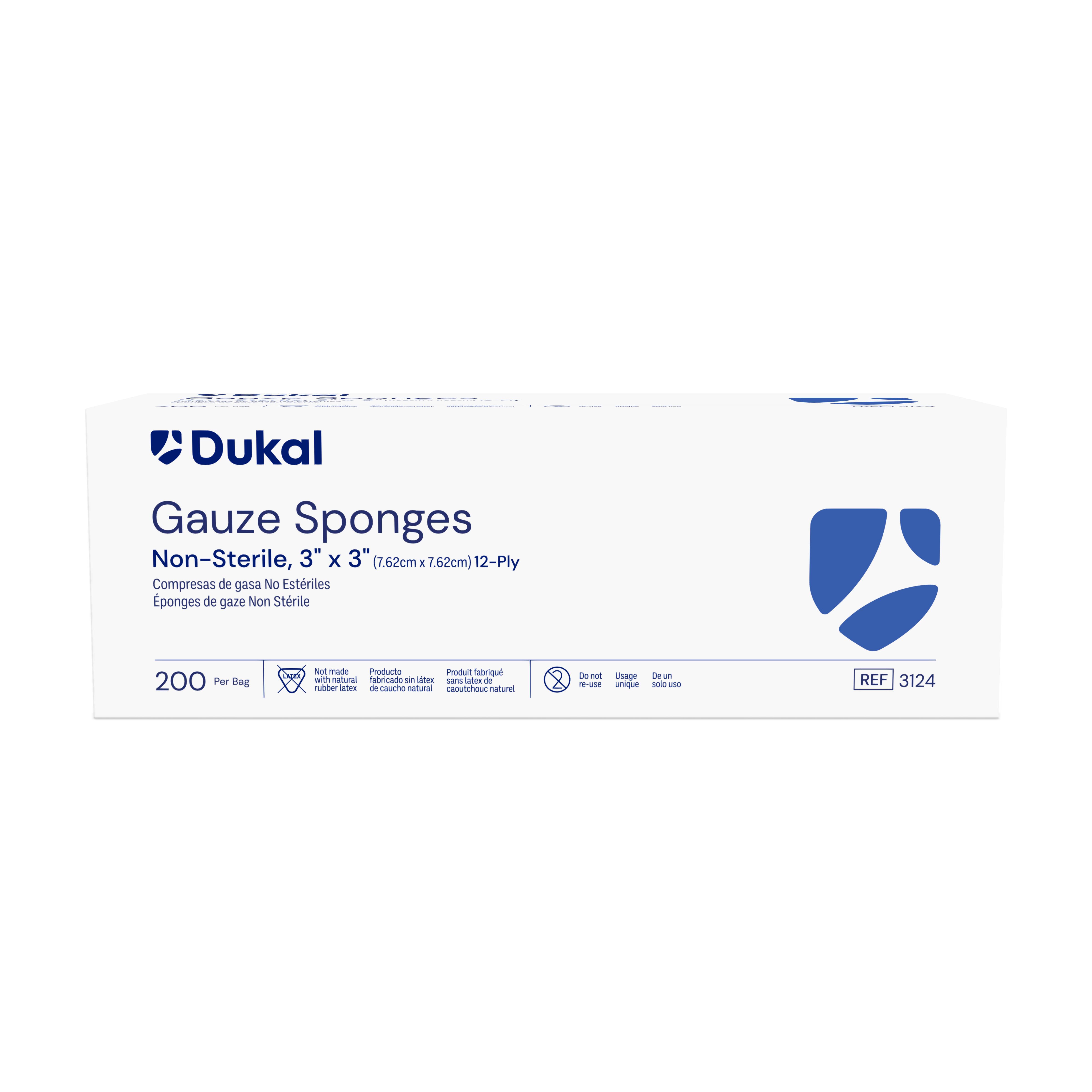 Gauze Sponges, 12-Ply, 3