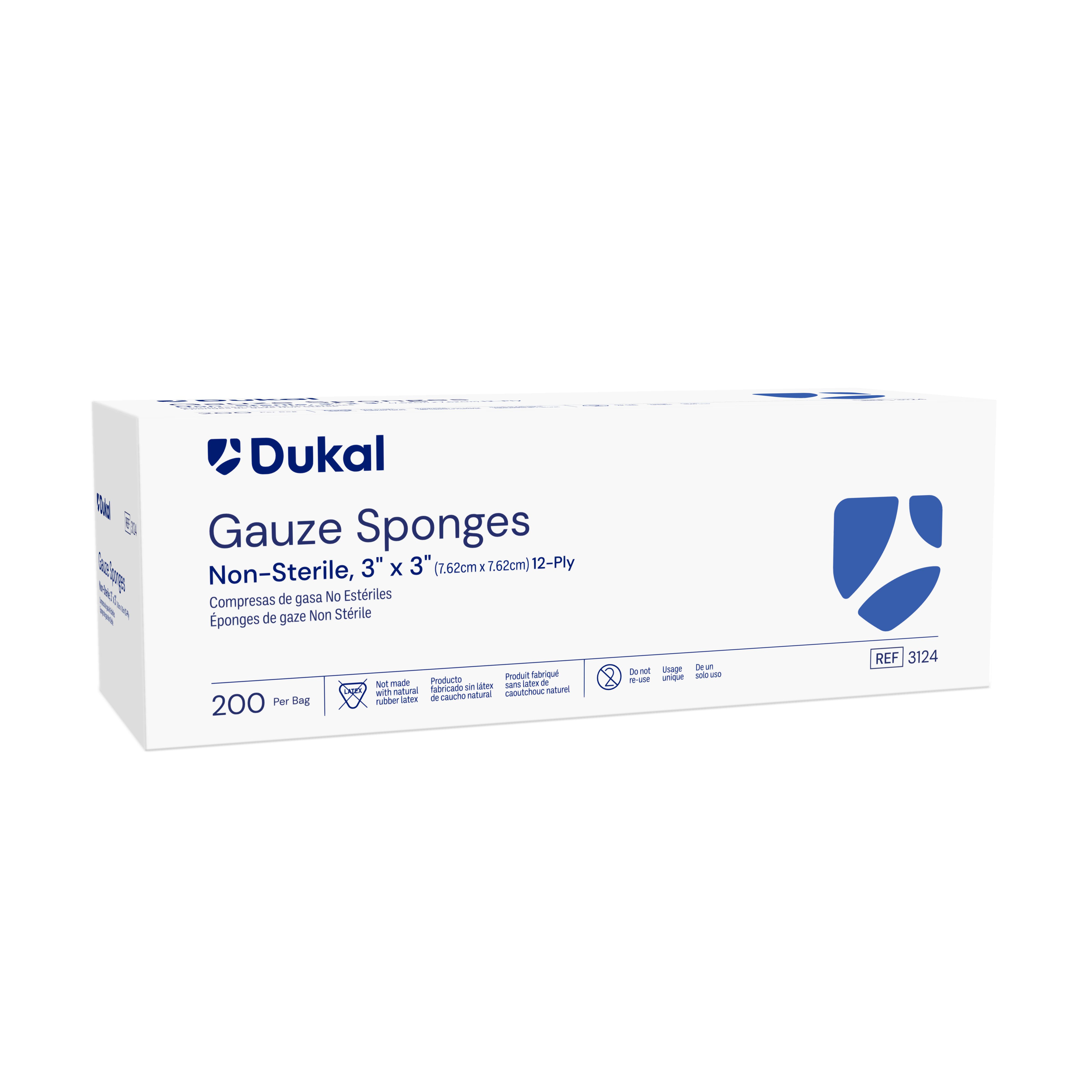 Gauze Sponges, 12-Ply, 3