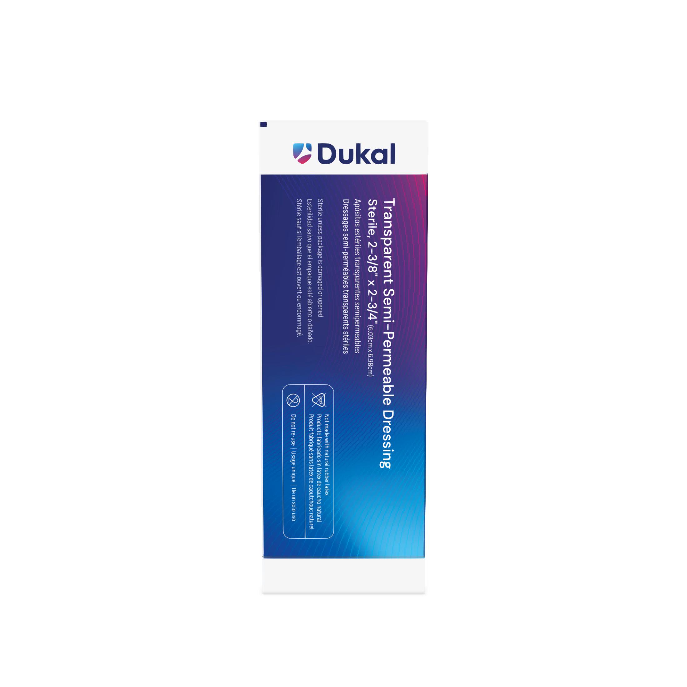 Sterile Transparent Semi-Permeable Dressing, 2-3/8