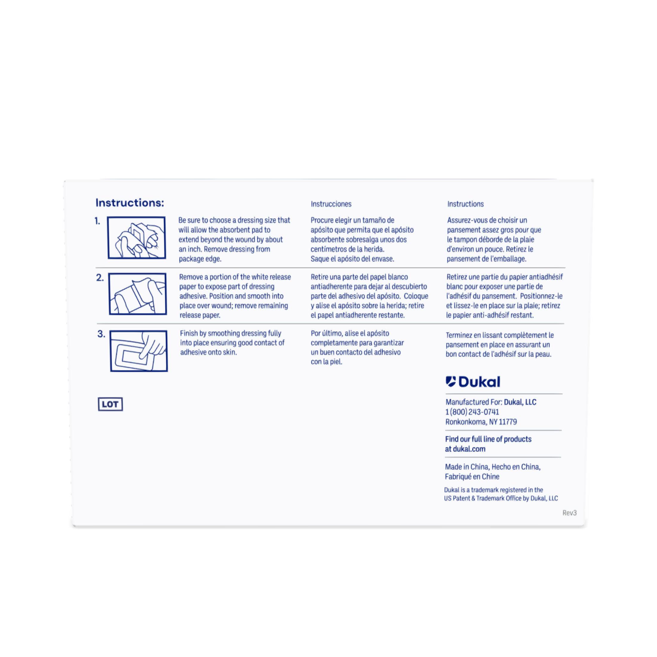 Sterile Non-Woven Island Dressing, 2