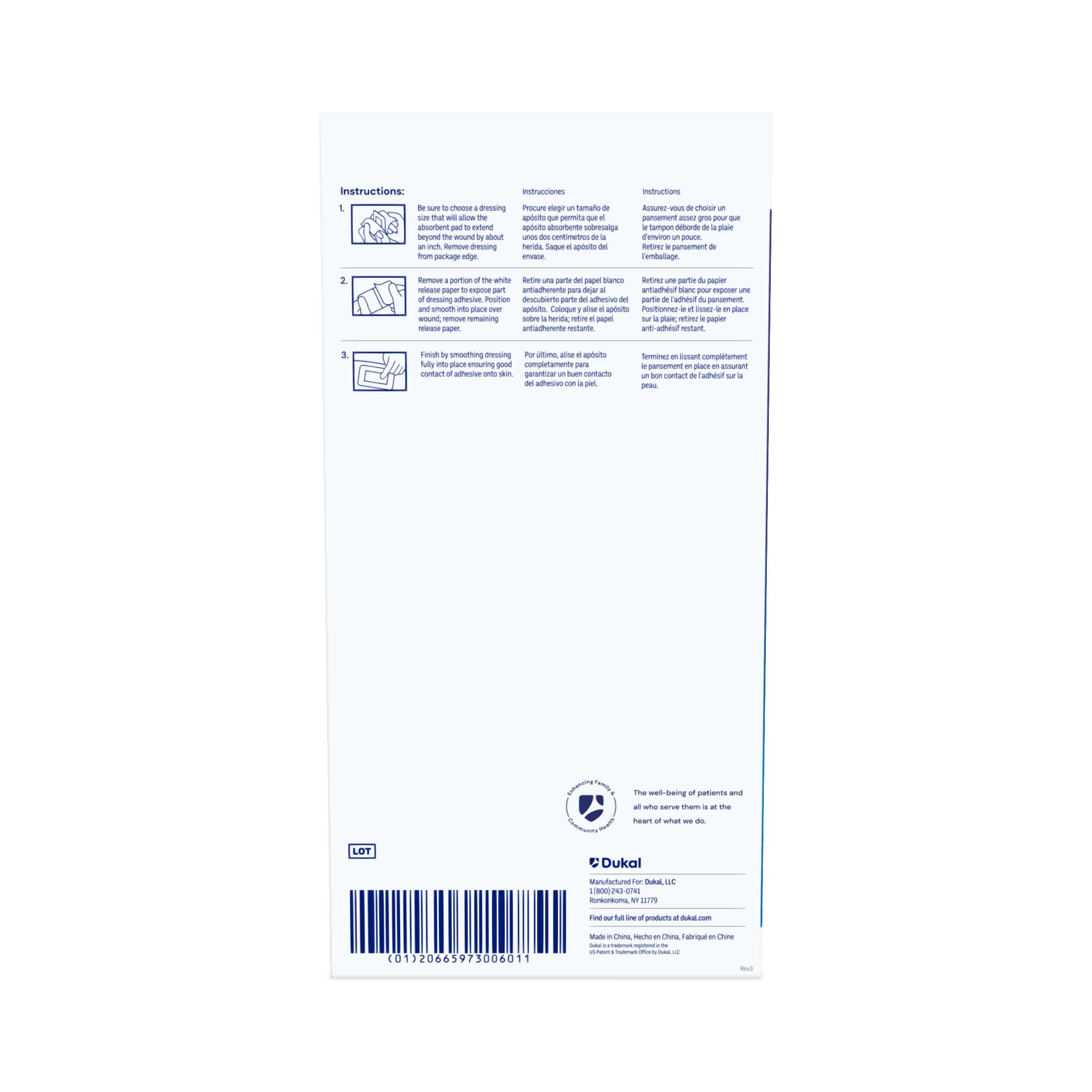 Sterile Non-Woven Island Dressing, 4