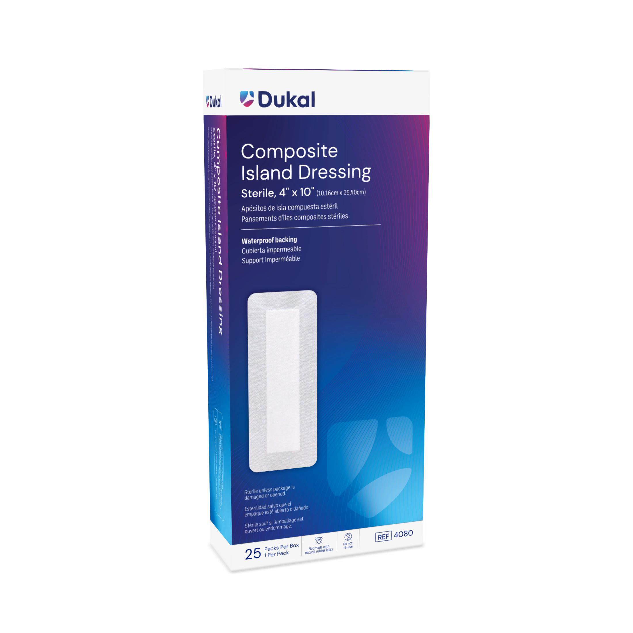 Sterile Composite Island Dressing, 4