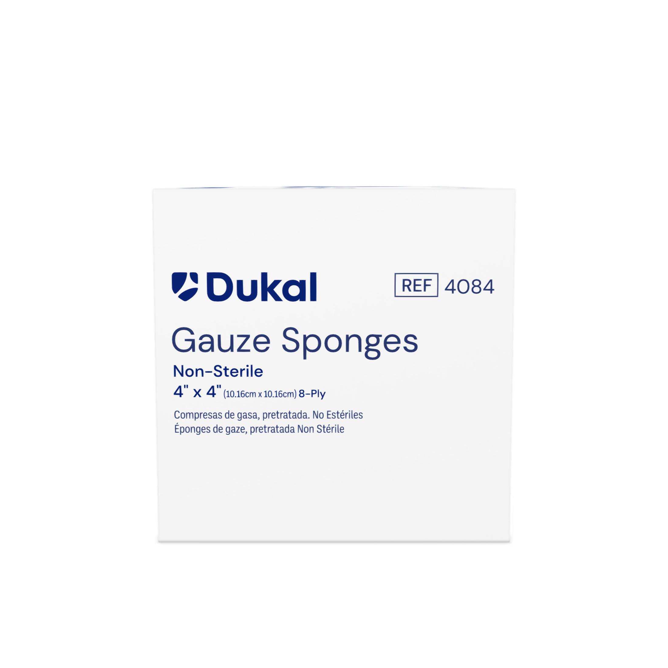 Gauze Sponges, 8-Ply, 4