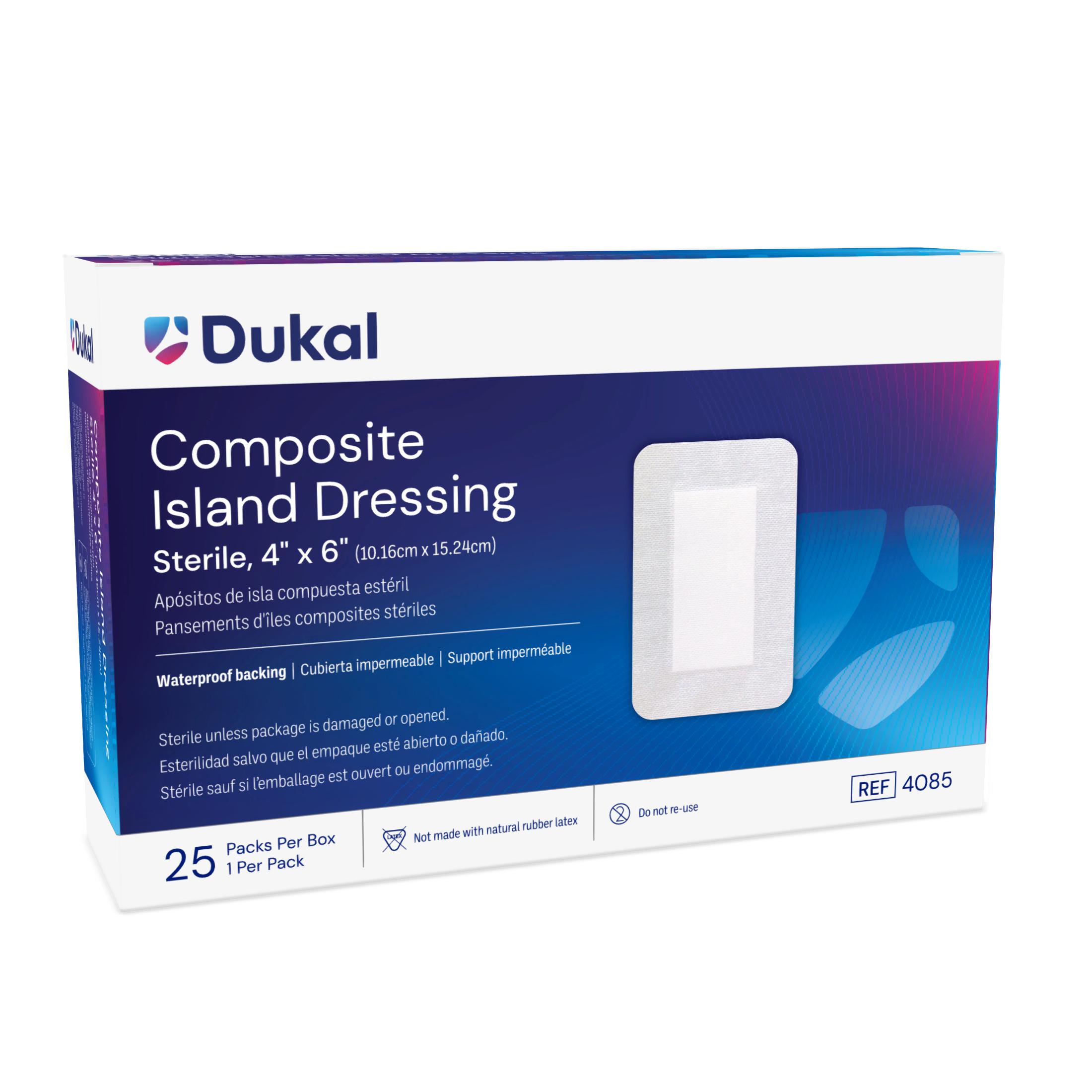 Sterile Composite Island Dressing, 4