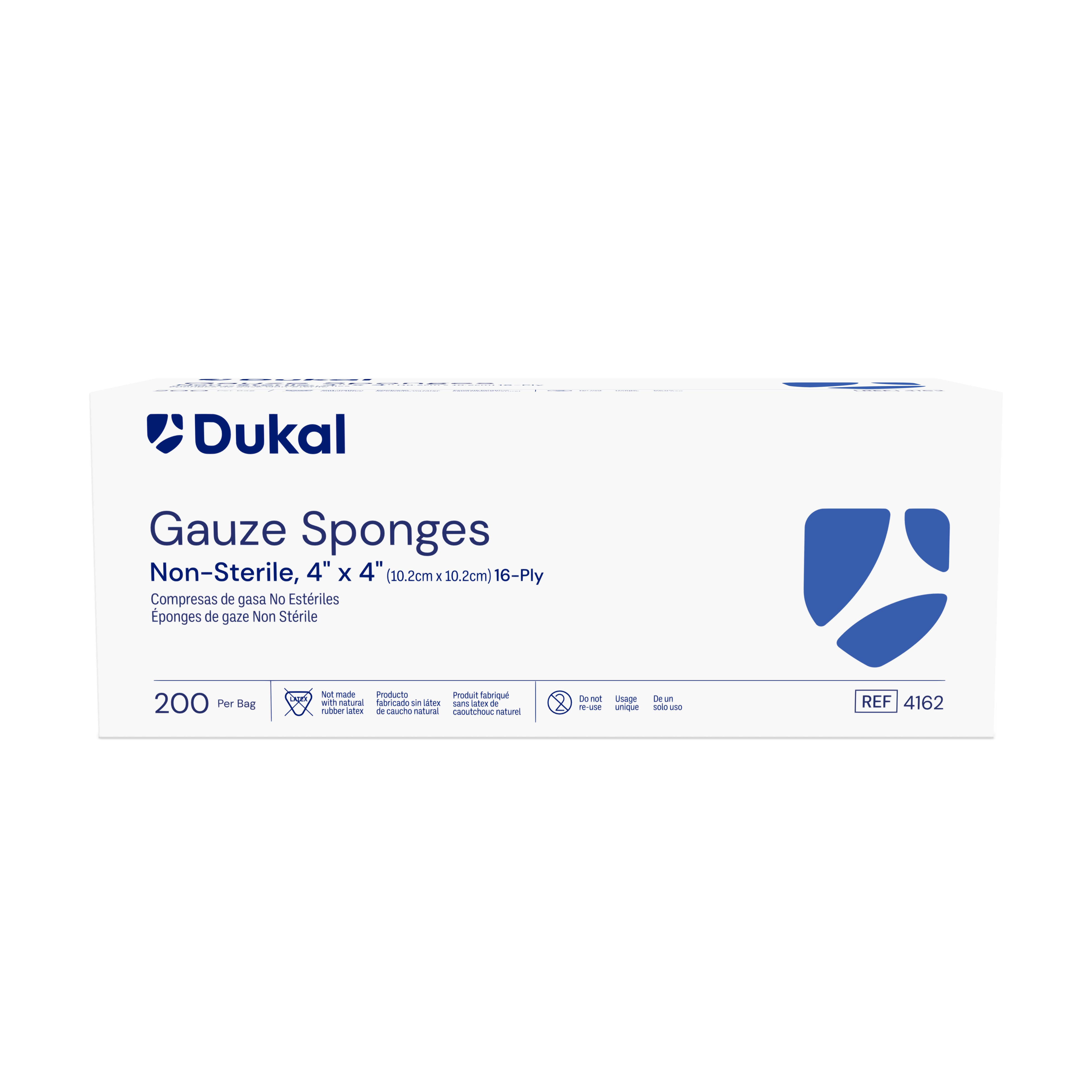 Gauze Sponges, 16-Ply, 4