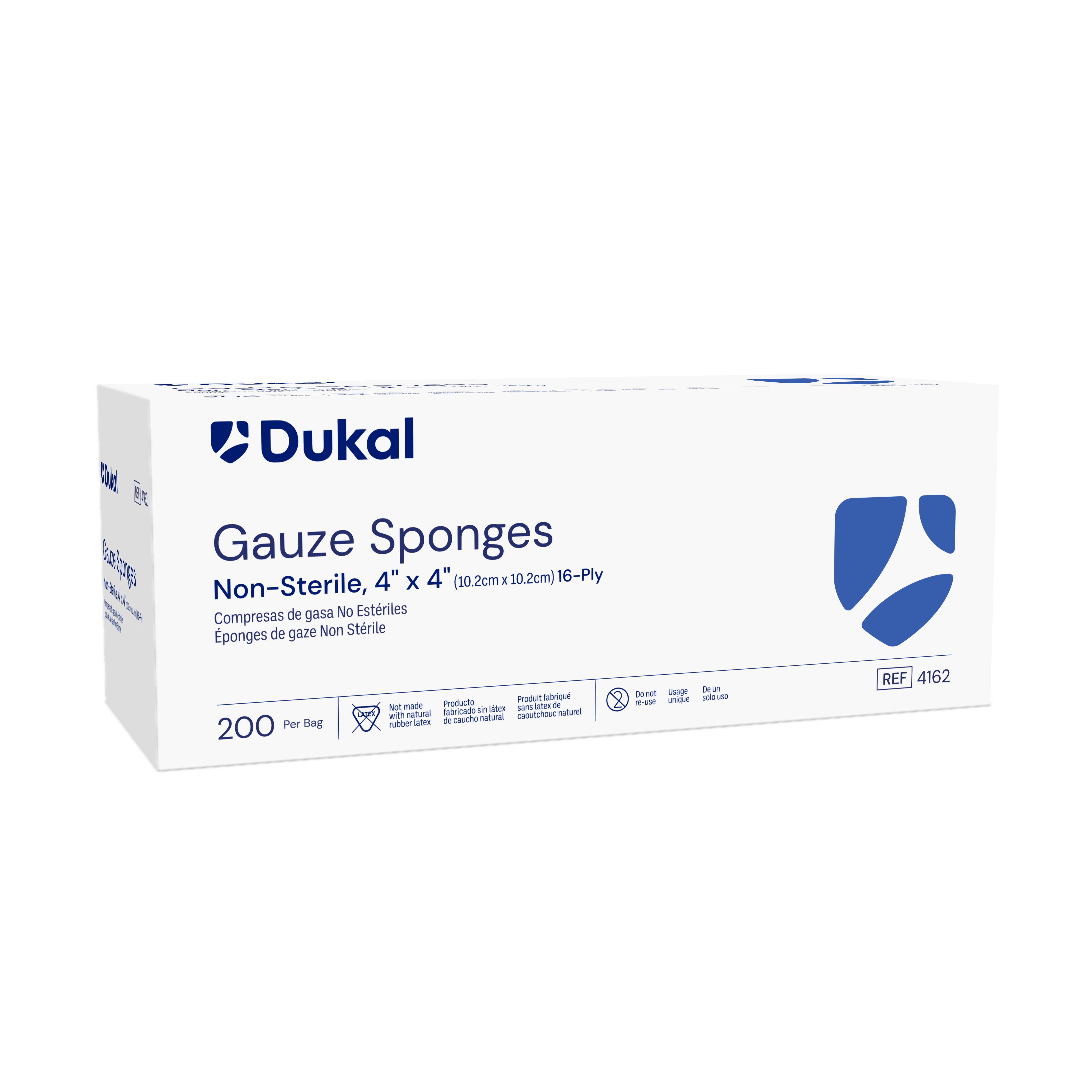 Gauze Sponges, 16-Ply, 4
