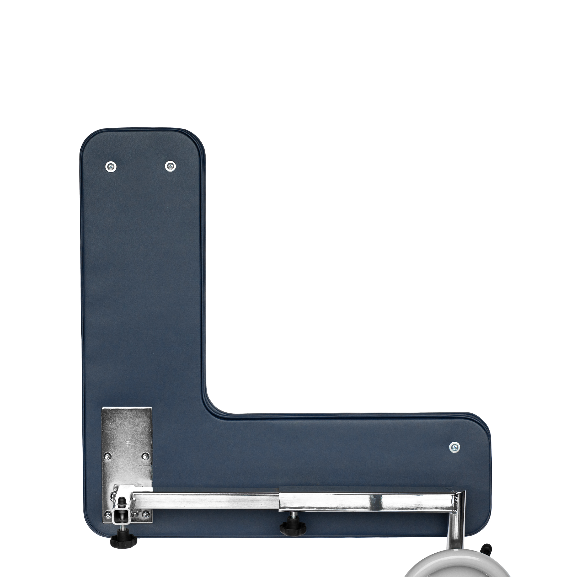 Adjustable Flip Arm for Blood Draw Chair, Blue