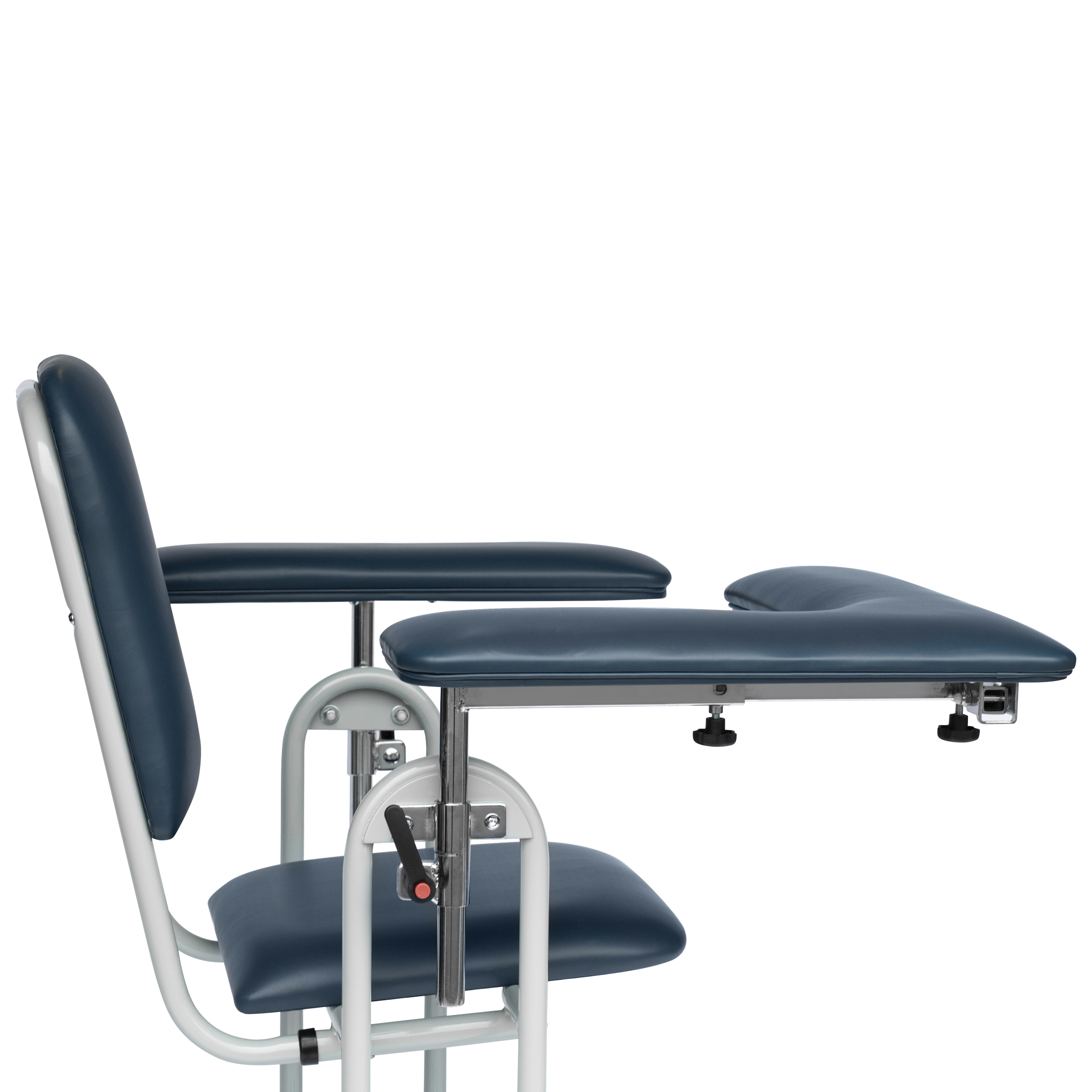 Adjustable Flip Arm for Blood Draw Chair, Blue