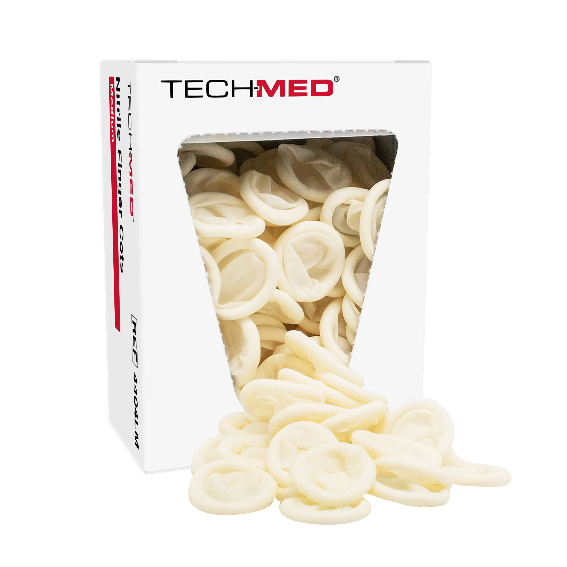 Nitrile Finger Cots, Pre-Rolled, Medium