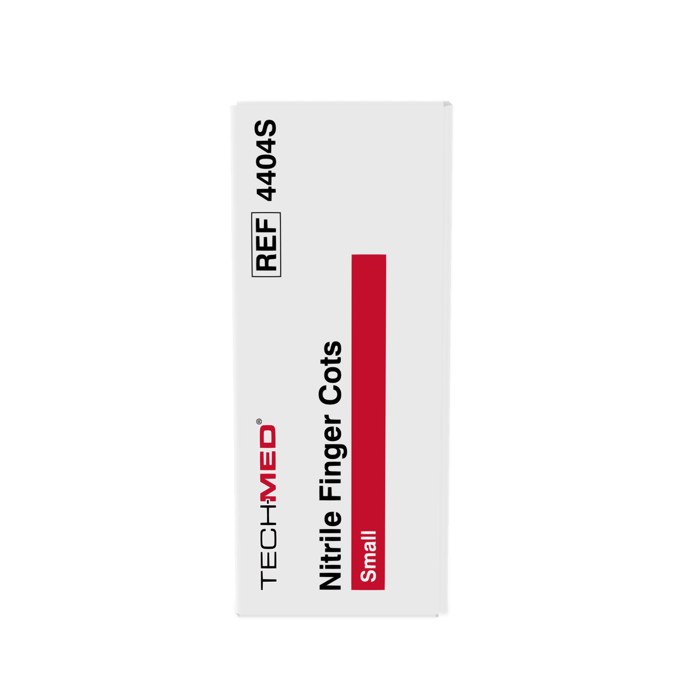 Nitrile Finger Cots, Pre-Rolled, Small