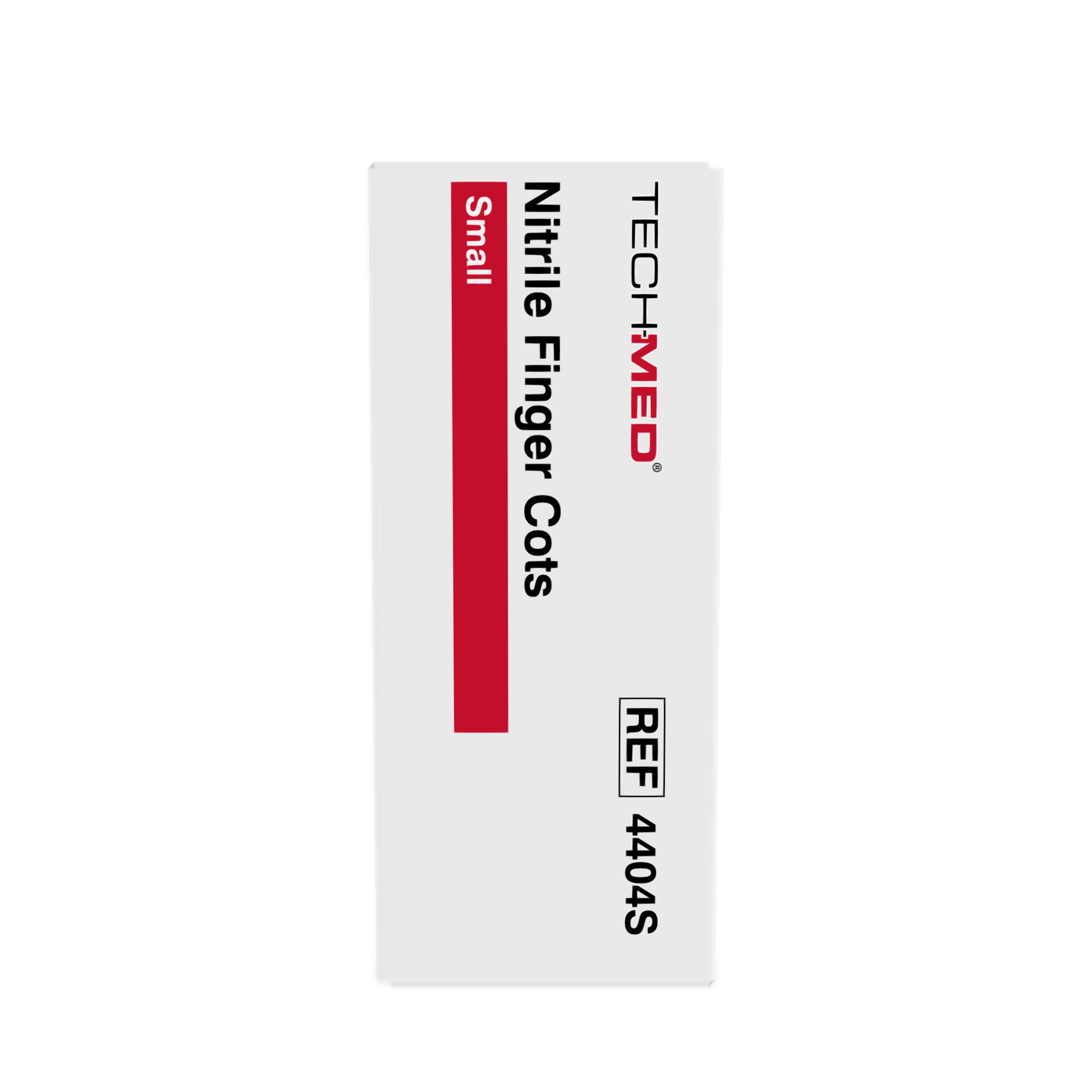 Nitrile Finger Cots, Pre-Rolled, Small