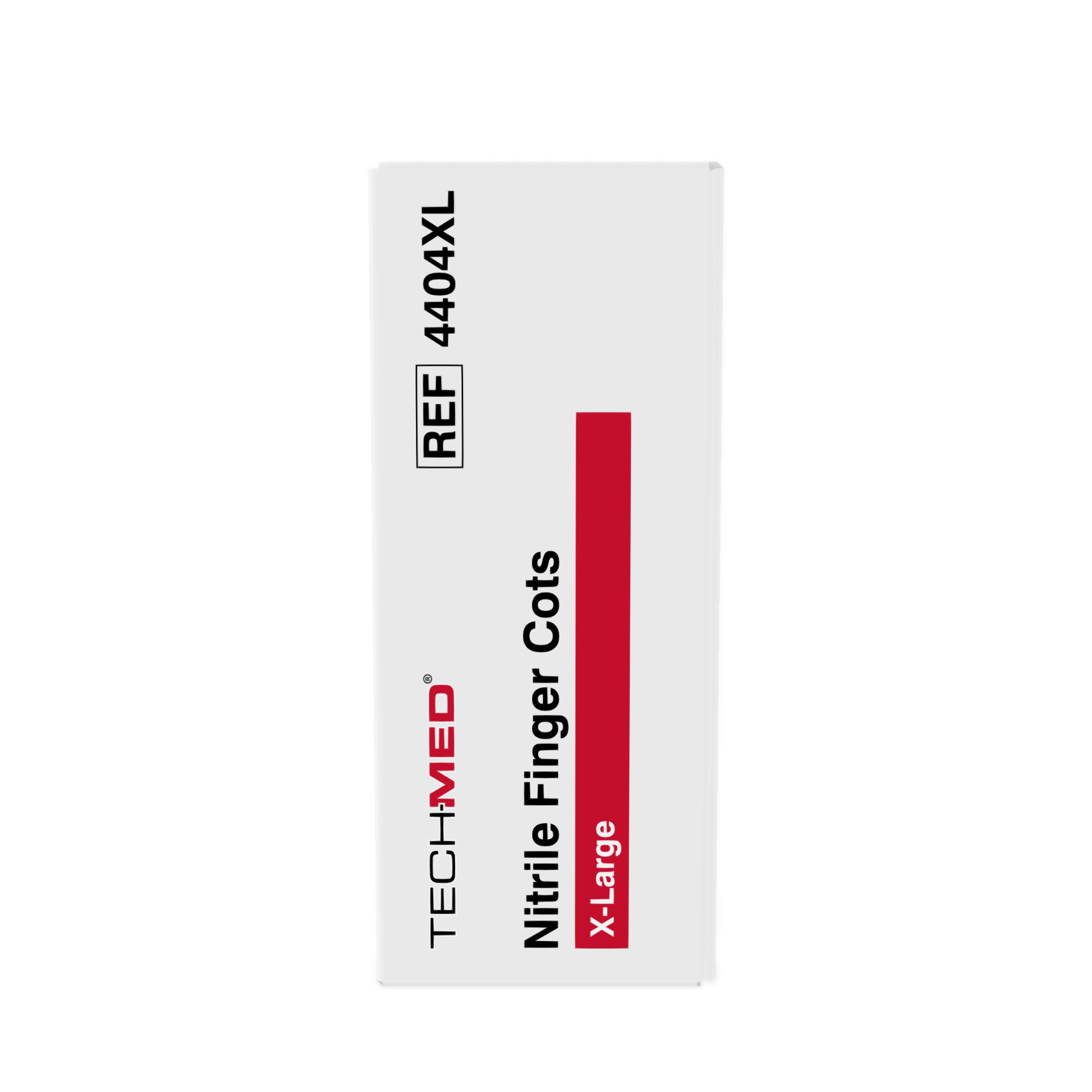 Nitrile Finger Cots, Pre-Rolled, X-Large