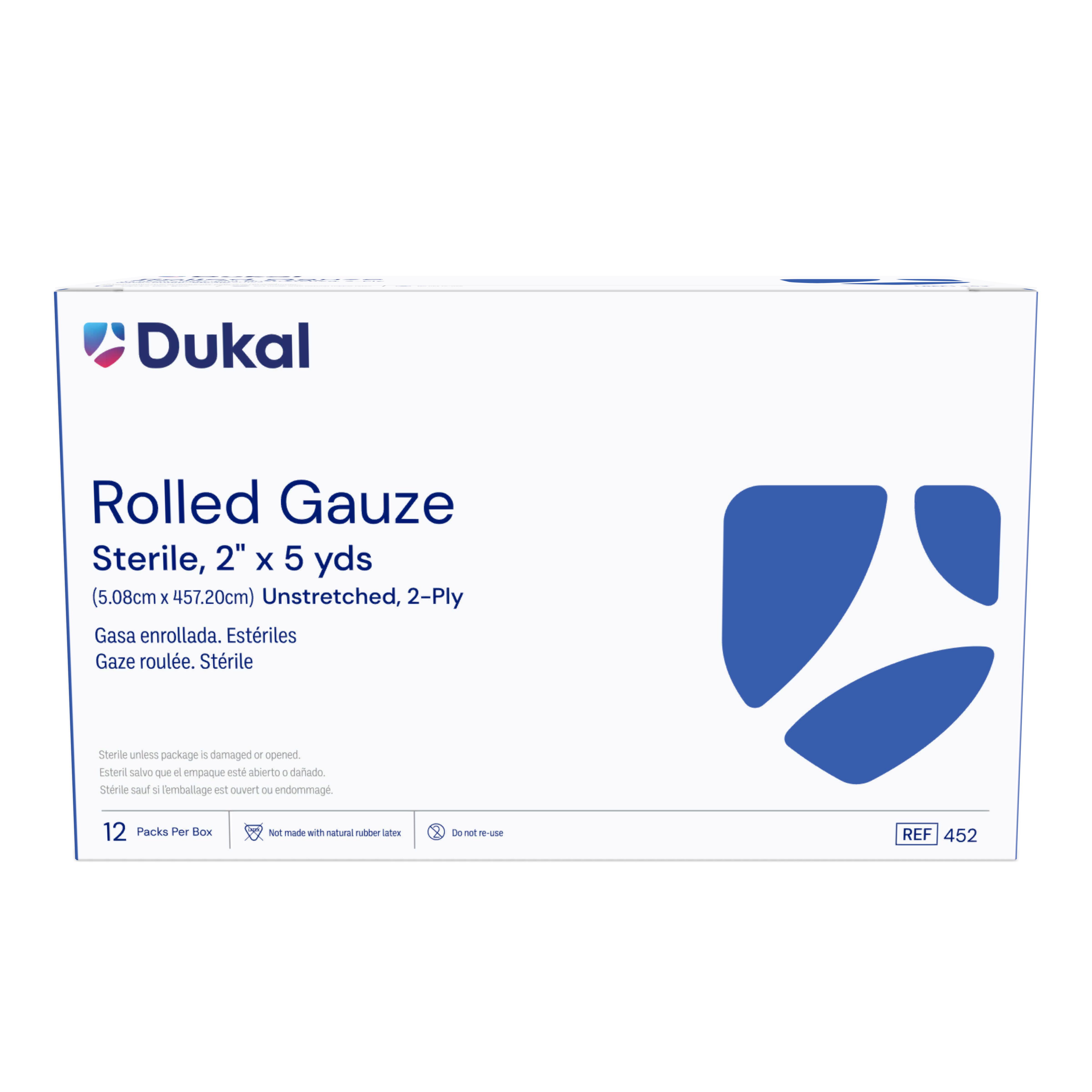 Sterile Rolled Gauze, 2-Ply, 2
