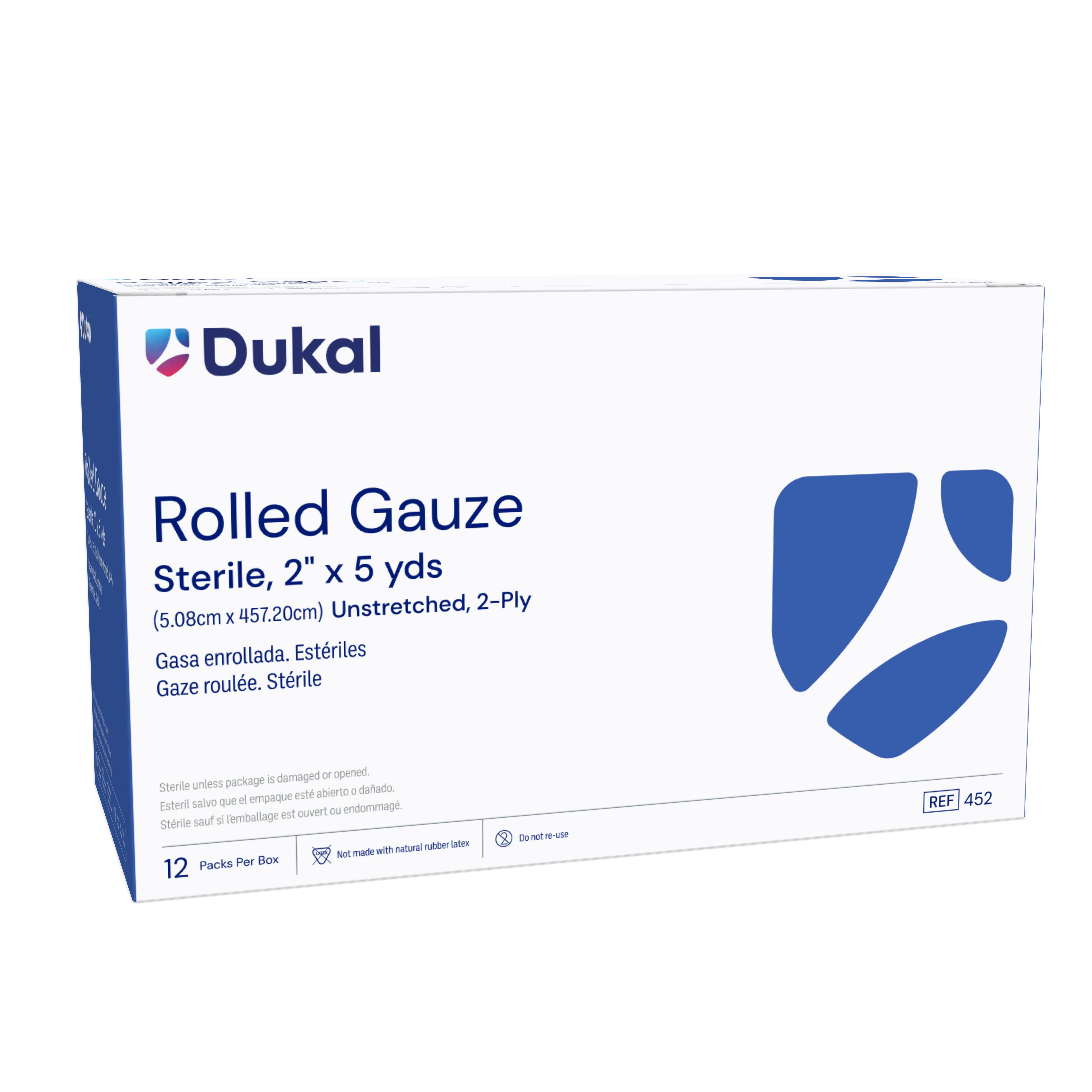 Sterile Rolled Gauze, 2-Ply, 2