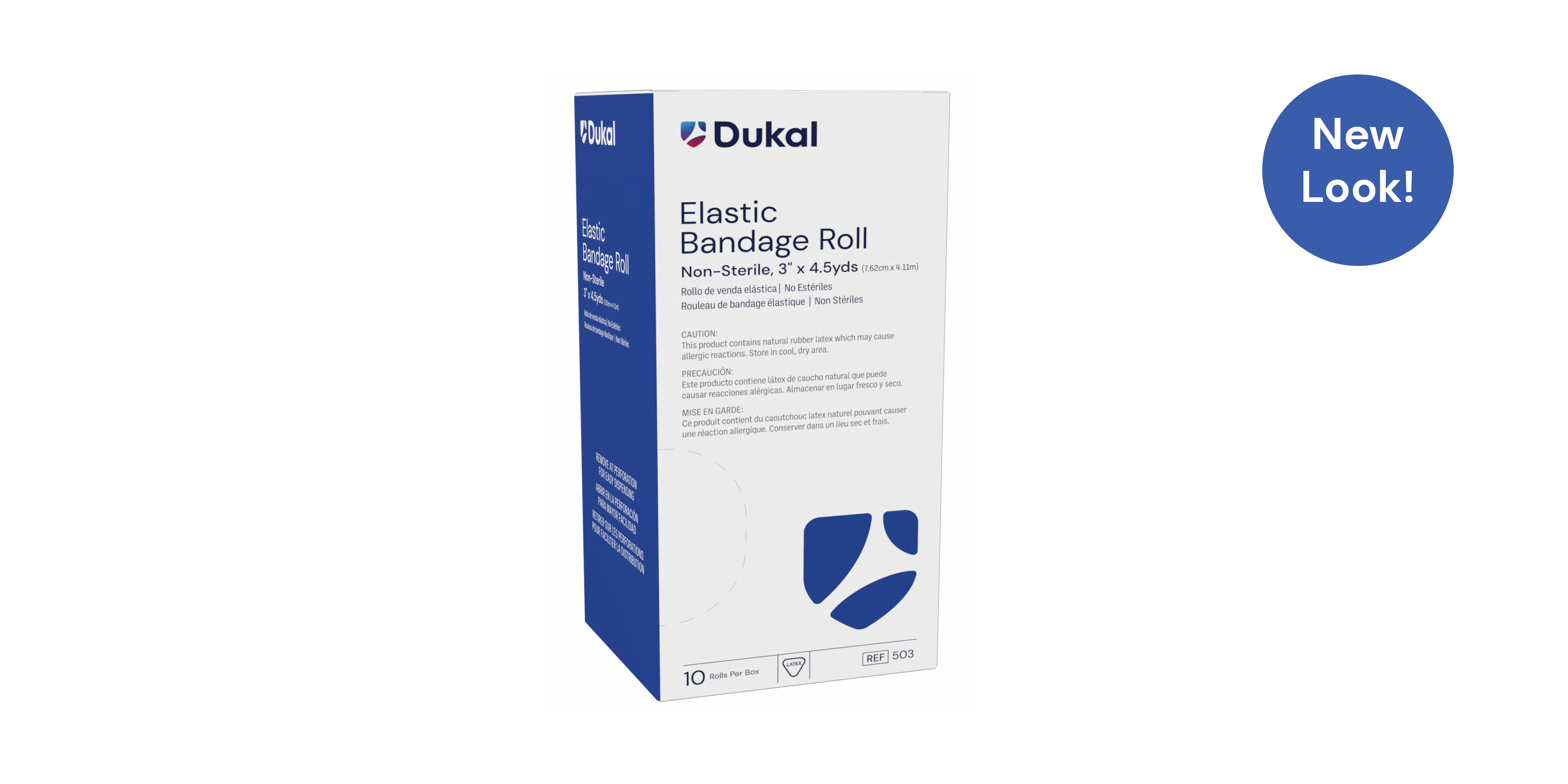 Latex Elastic Bandage Roll, 3