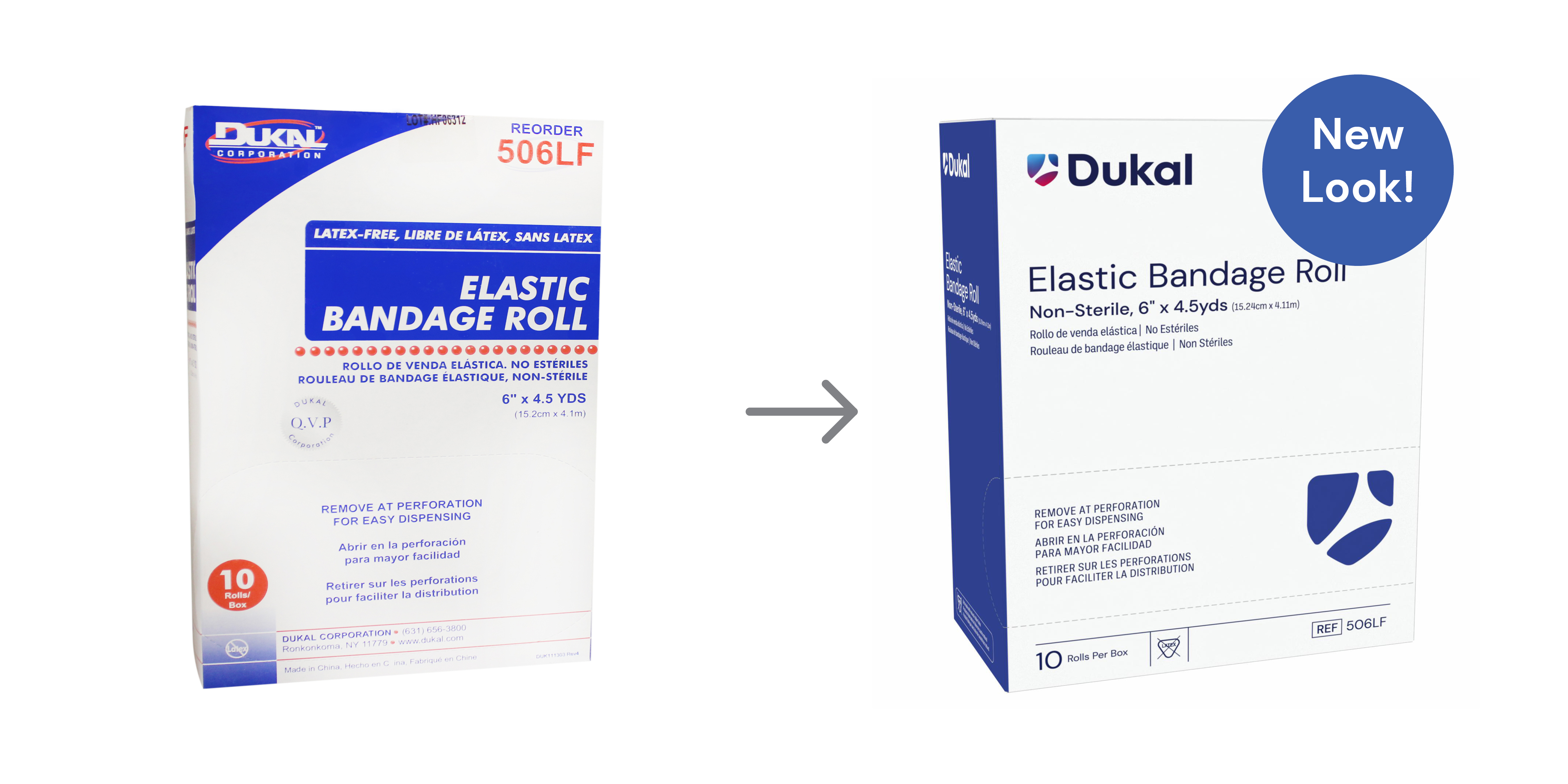 Elastic Bandage Roll, 6